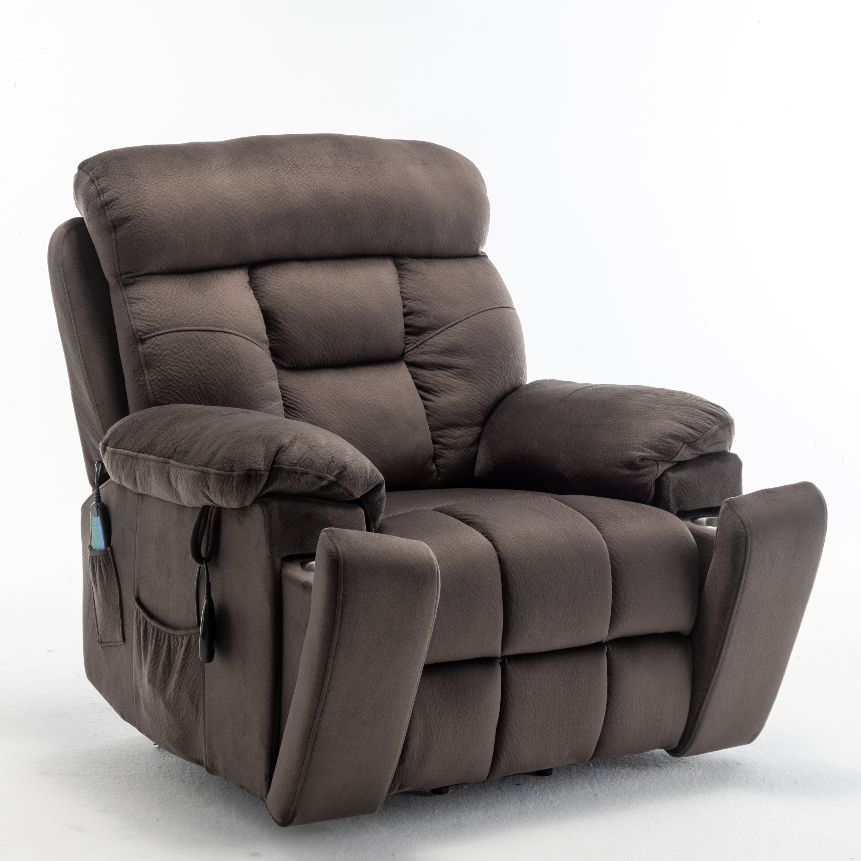 Recliners Lift Chair Relax Sofa Chair Livingroom Furniture Living Room Power Electric Reclining for Elderly - Abrihome