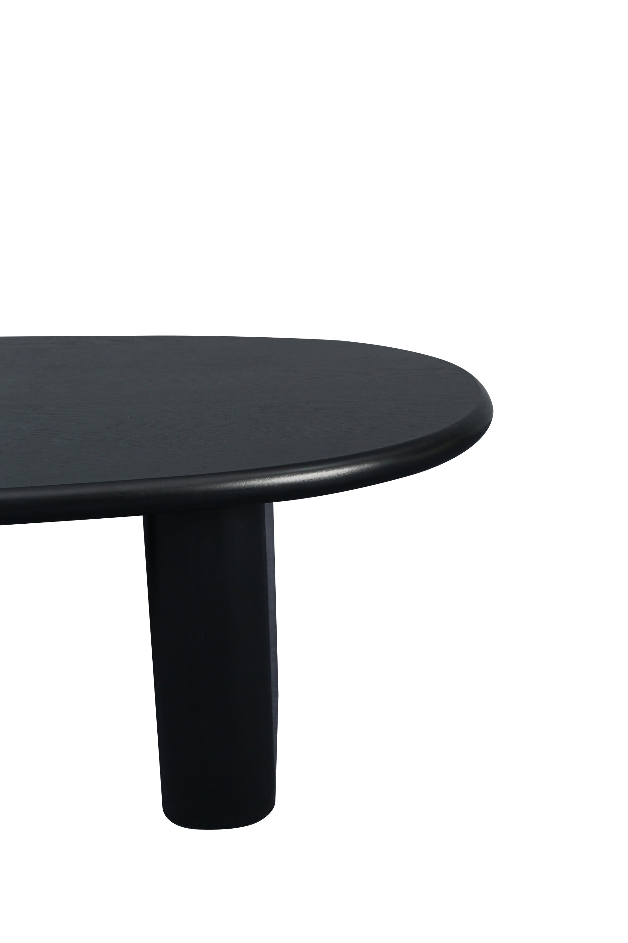 51'' Tapered Tabletop Coffee Table (BLACK) - Abrihome