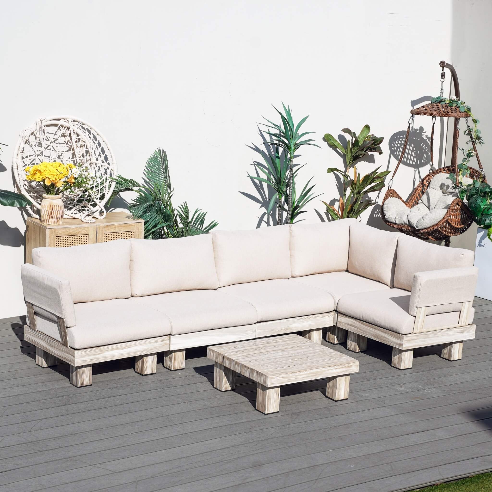 L3 Outdoor Sectional Sofa Set (PAS-2510-L3-SET) - Abrihome