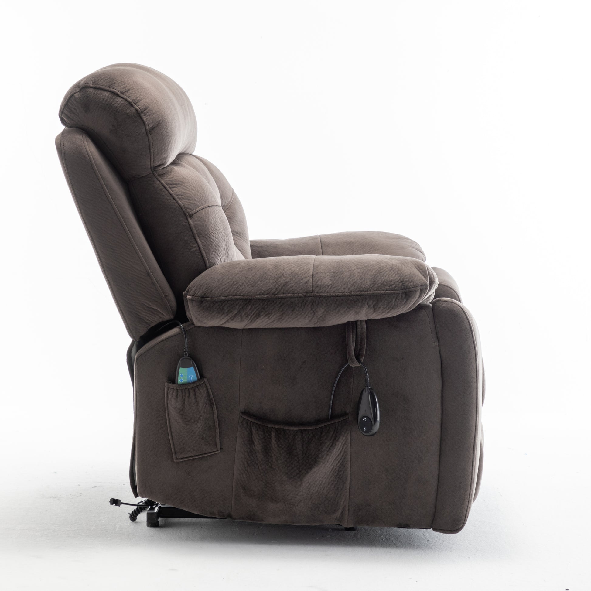 Recliners Lift Chair Relax Sofa Chair Livingroom Furniture Living Room Power Electric Reclining for Elderly - Abrihome