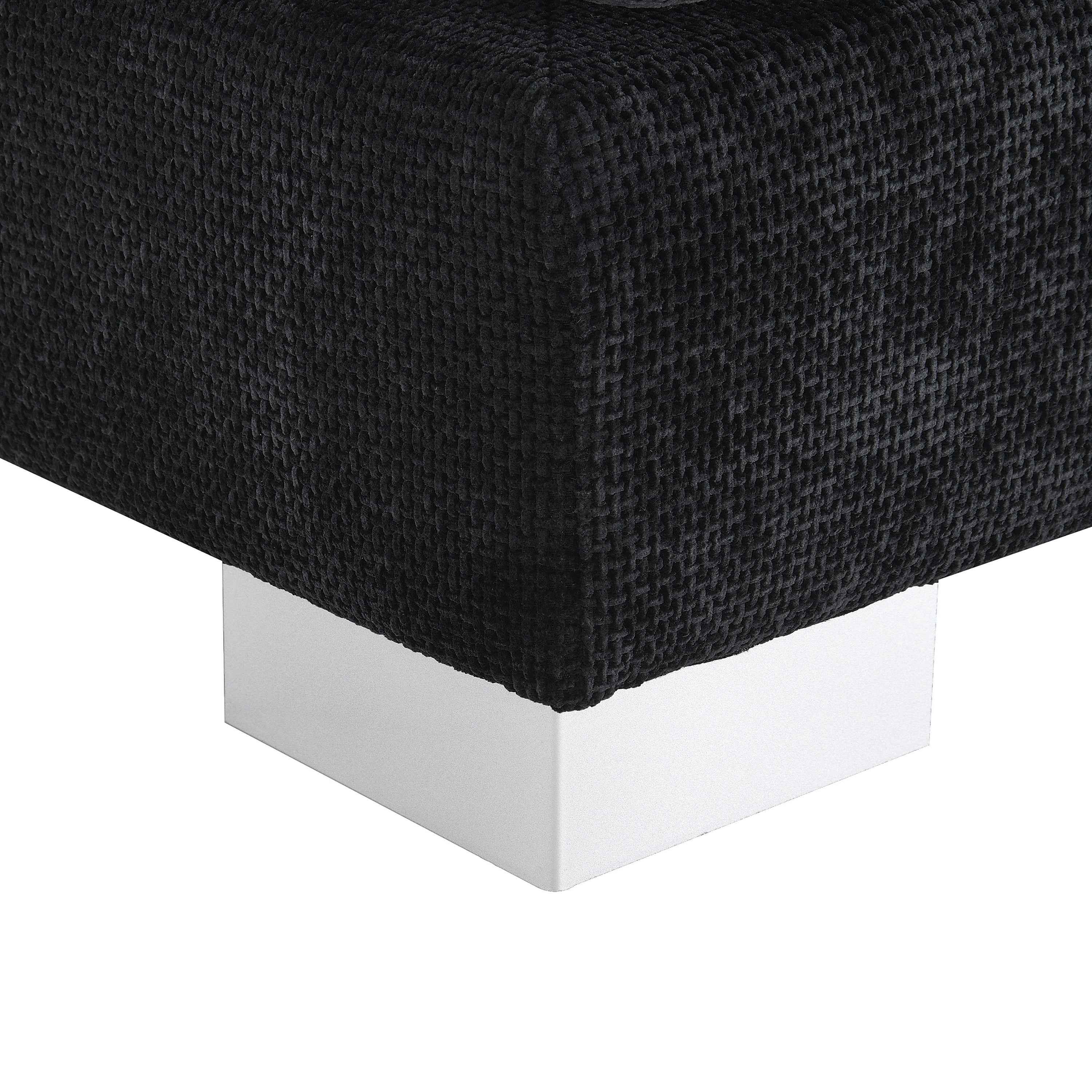 Modern Cloud L-Shaped Sectional Sofa with Chaise, Chenille Fabric, 3 Colors, 96*56 inches