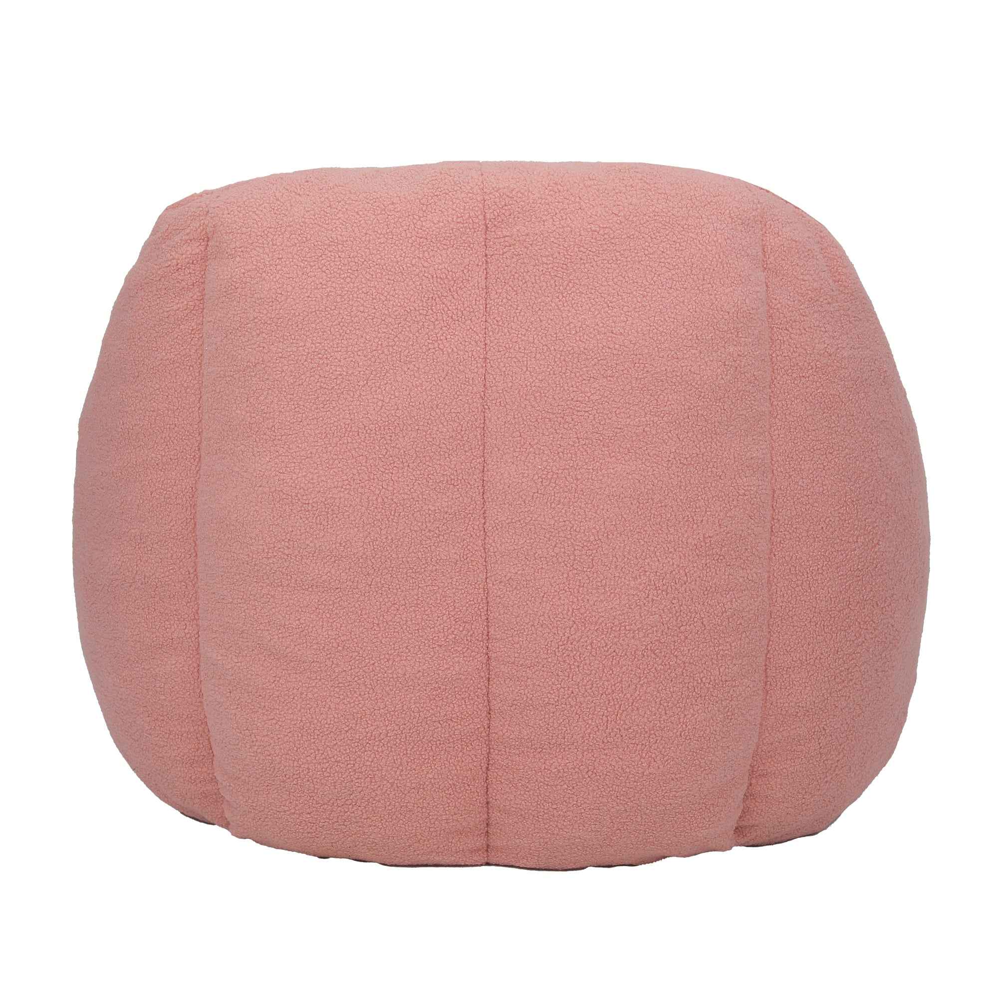 Comfy Bean Bag Chair with Memory Foam Filler – Tufted Soft Stuffed Bean Bag Sofa for Dorm, Apartment, or Living Room – Pink