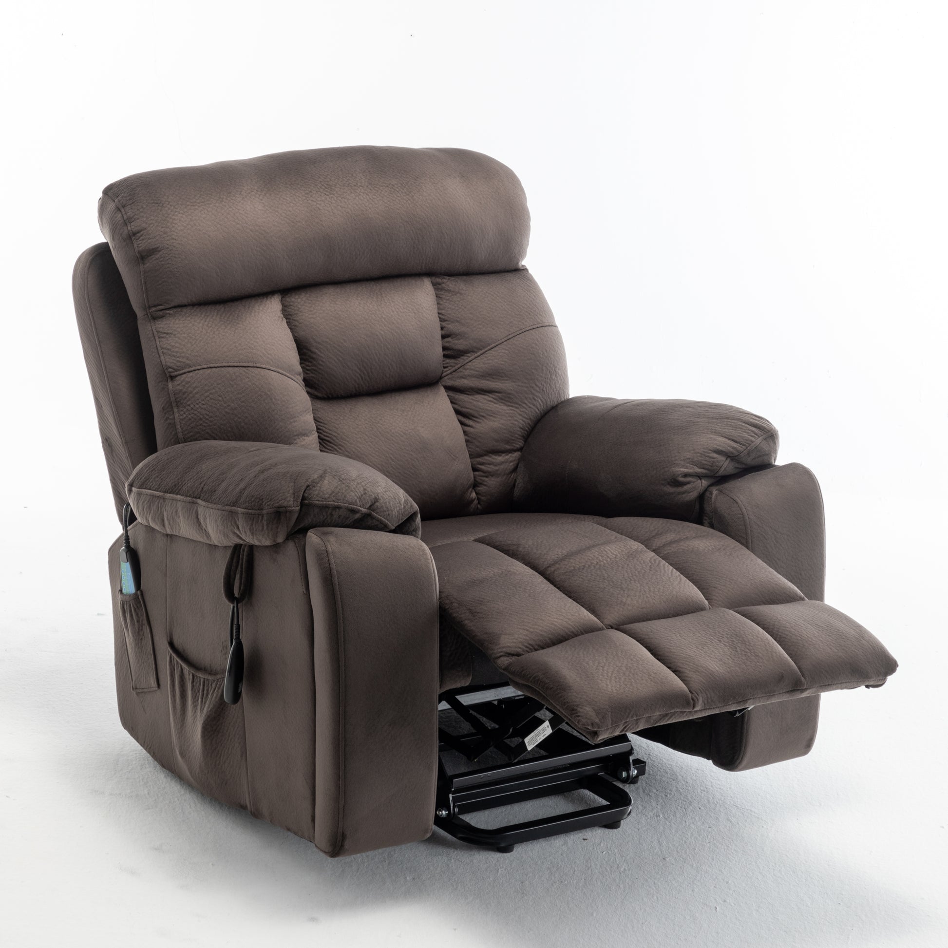 Recliners Lift Chair Relax Sofa Chair Livingroom Furniture Living Room Power Electric Reclining for Elderly - Abrihome