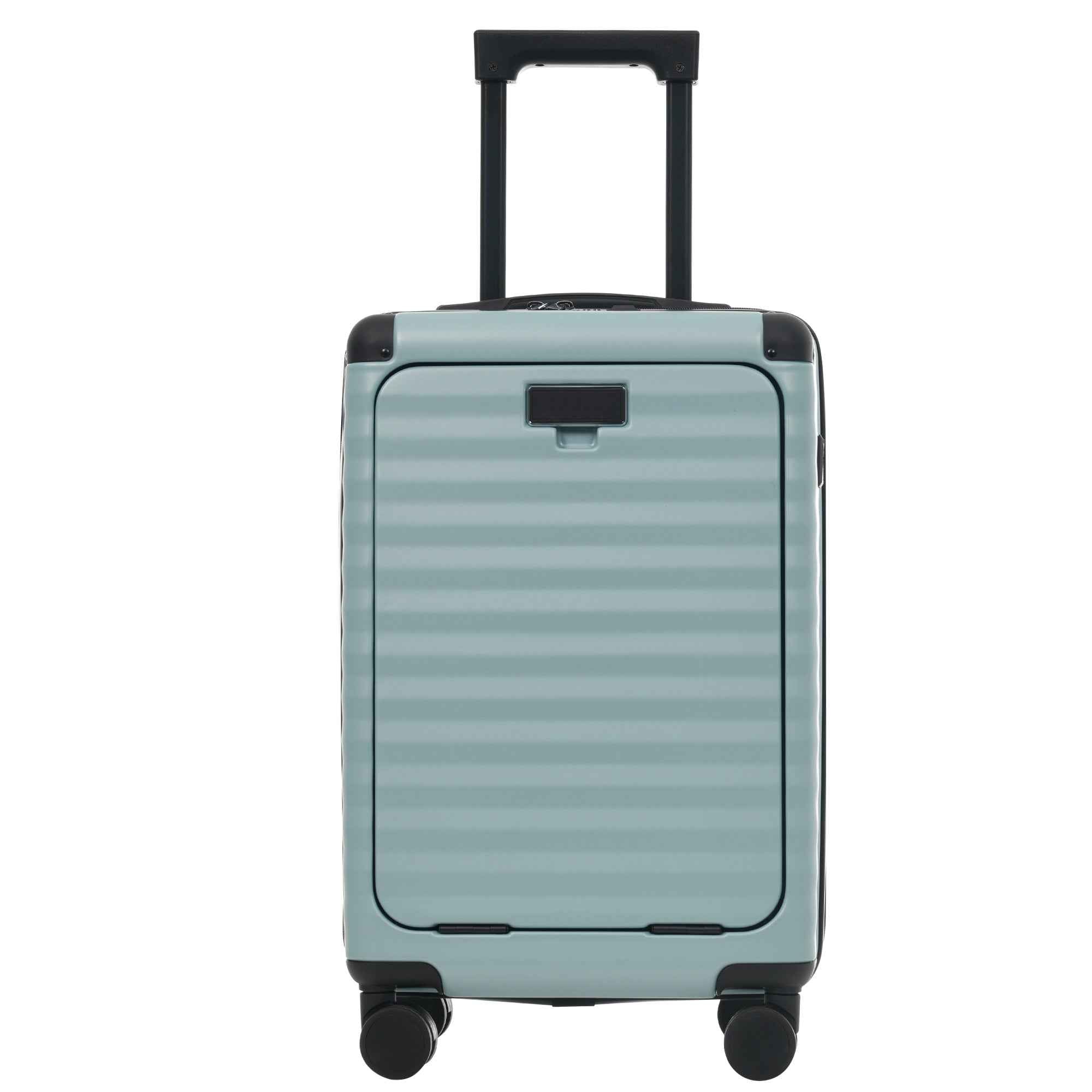 Luggage Sets 5 Piece with Front Opening , Hardside Expandable Carry on Suitcase with Spinner Wheels TSA Lock USB Port  Cup Holder Duffel Bag and Toiletry Bag