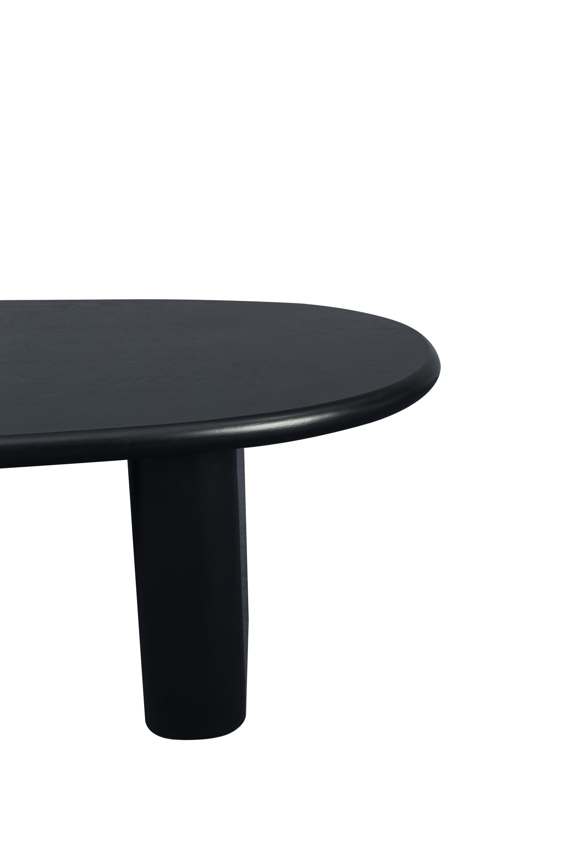 51'' Tapered Tabletop Coffee Table (BLACK) - Abrihome