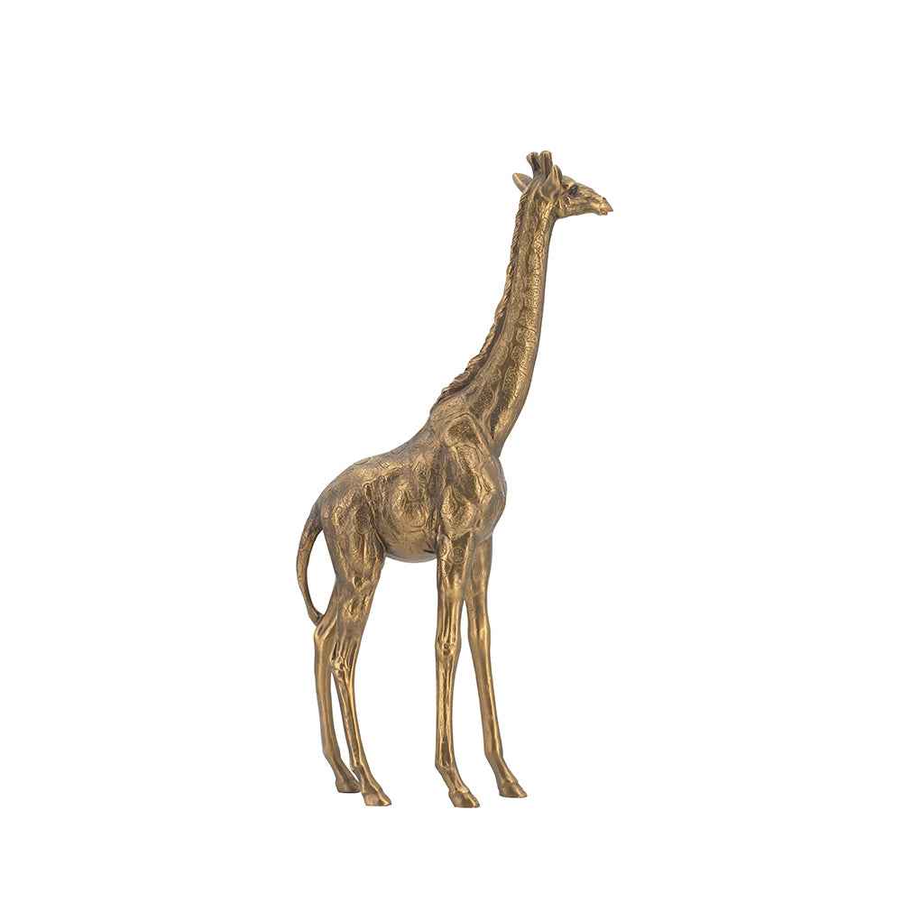 8.3x2.8x15.9' Giraffe Statuette, Animal Statue Decor