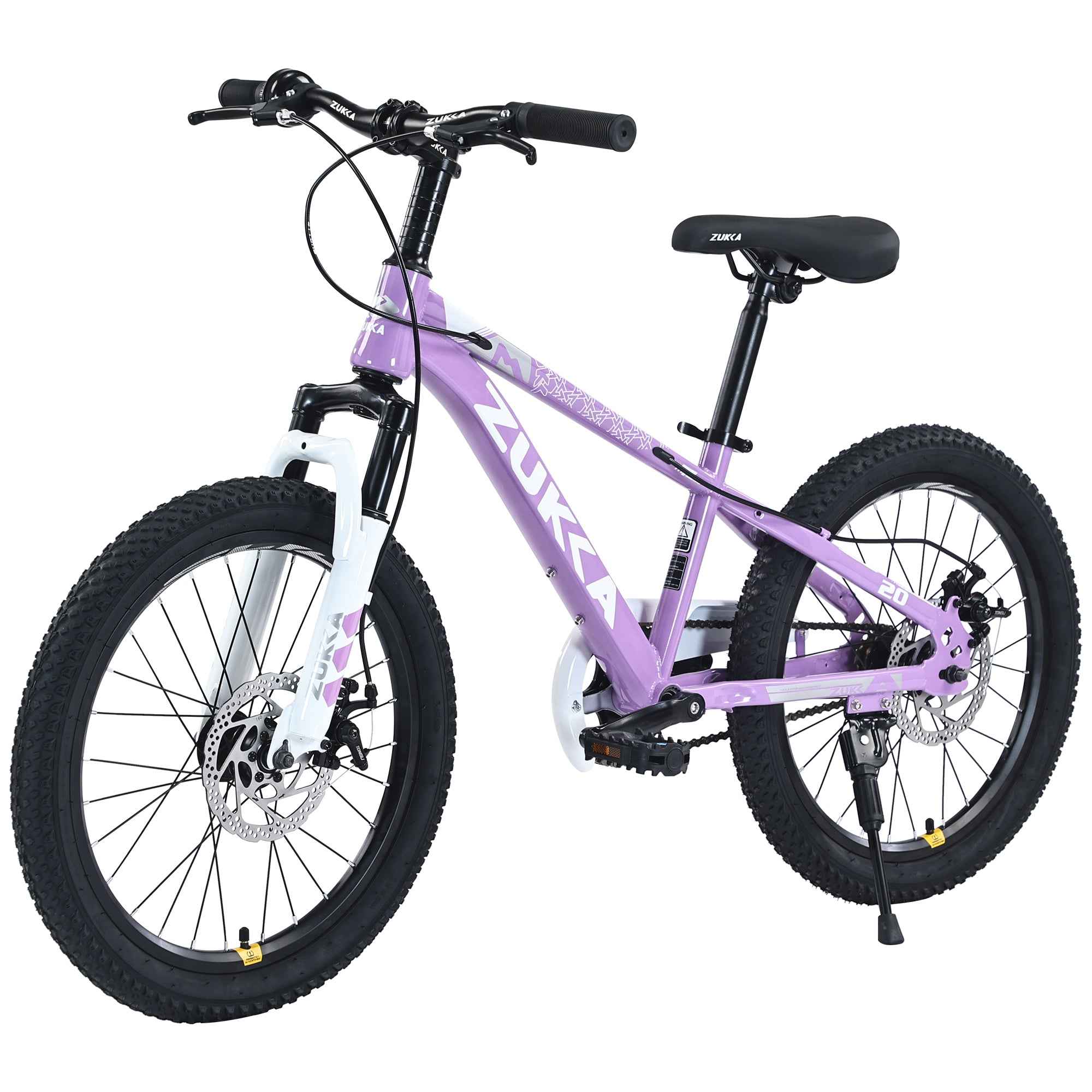 ZUKKA Mountain Bike,20 Inch MTB for Boys and Girls Age 7-10 Years,Multiple Colors