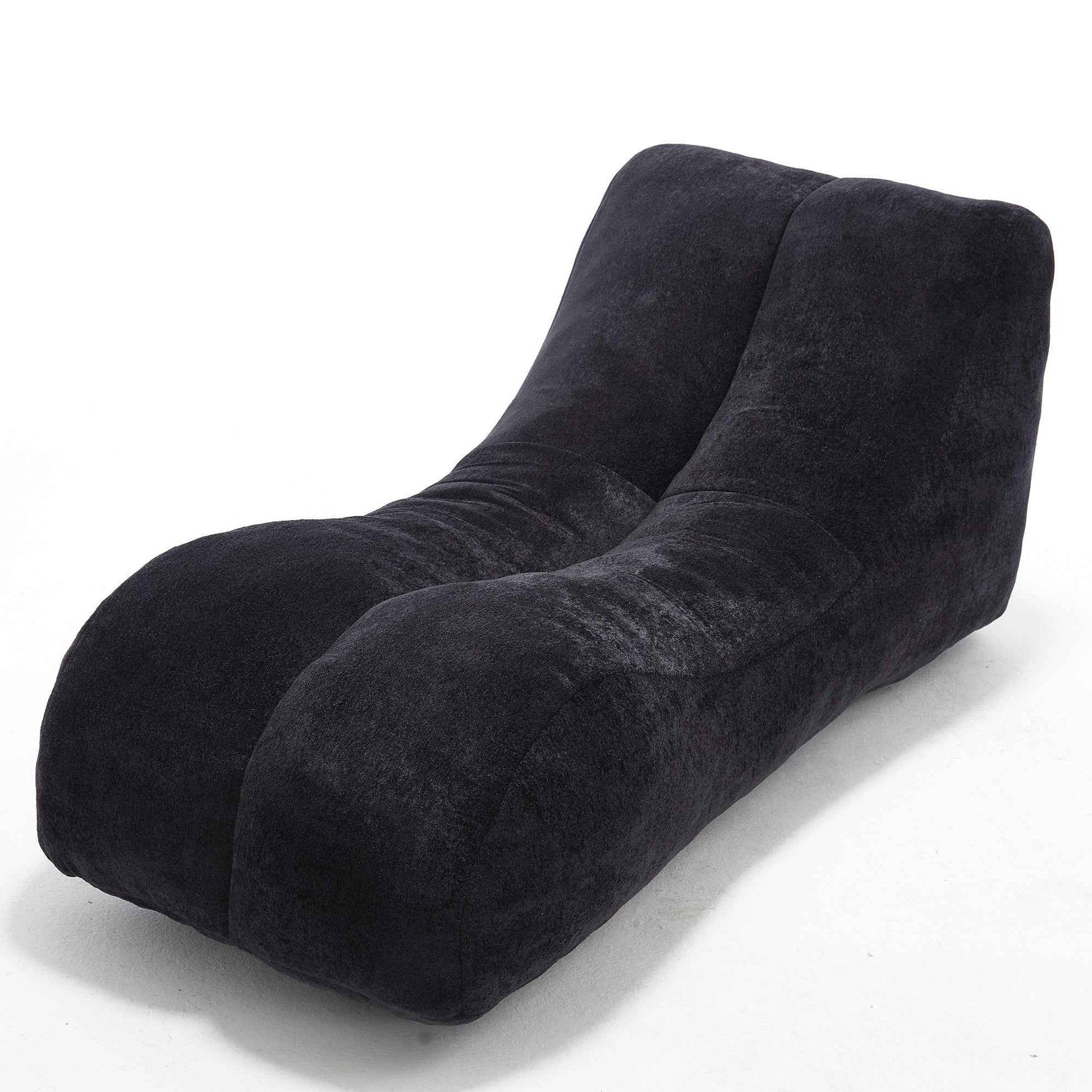 Creative Bean Bag Sofa Chair for Adults with High-Quality Sponge Filling and Polyester Fiber,59x30x23.6 inches