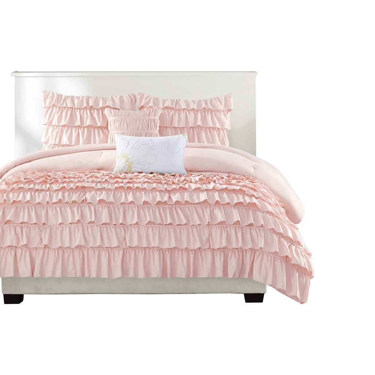 Full/Queen Ruffle Comforter Set