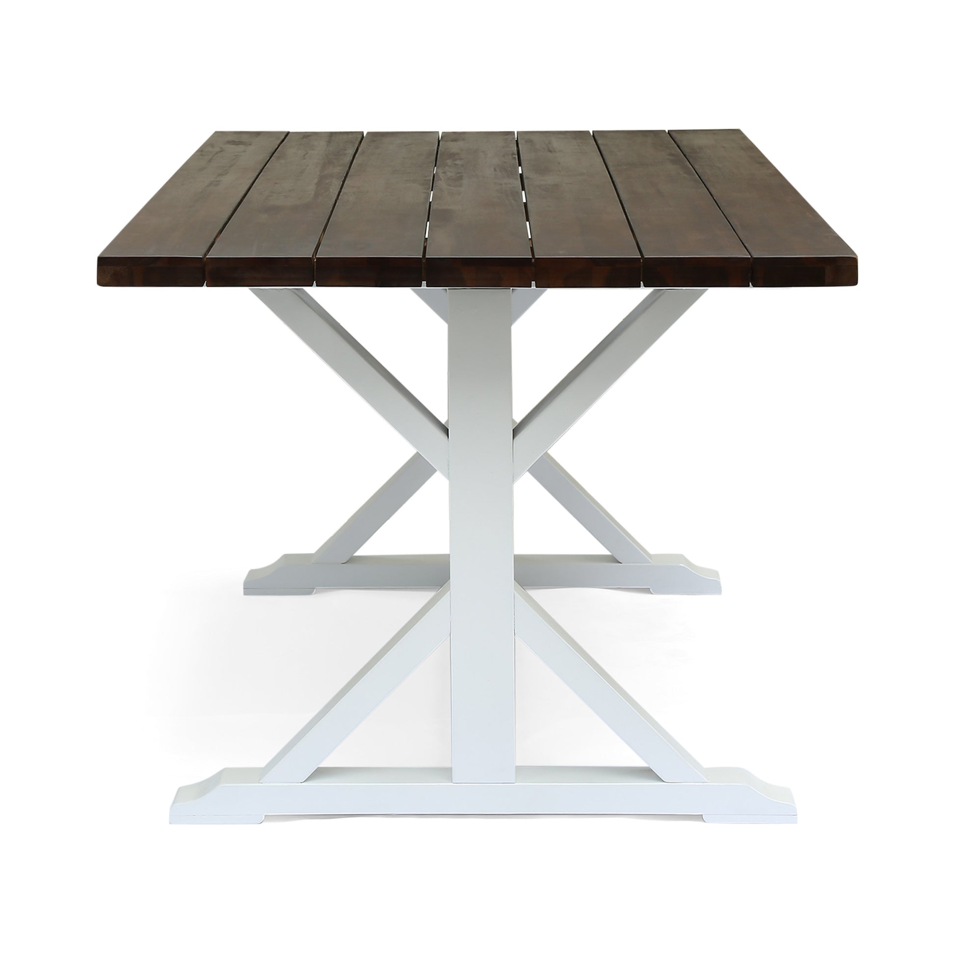 CASSIA FARMHOUSE DINING TABLE - Abrihome