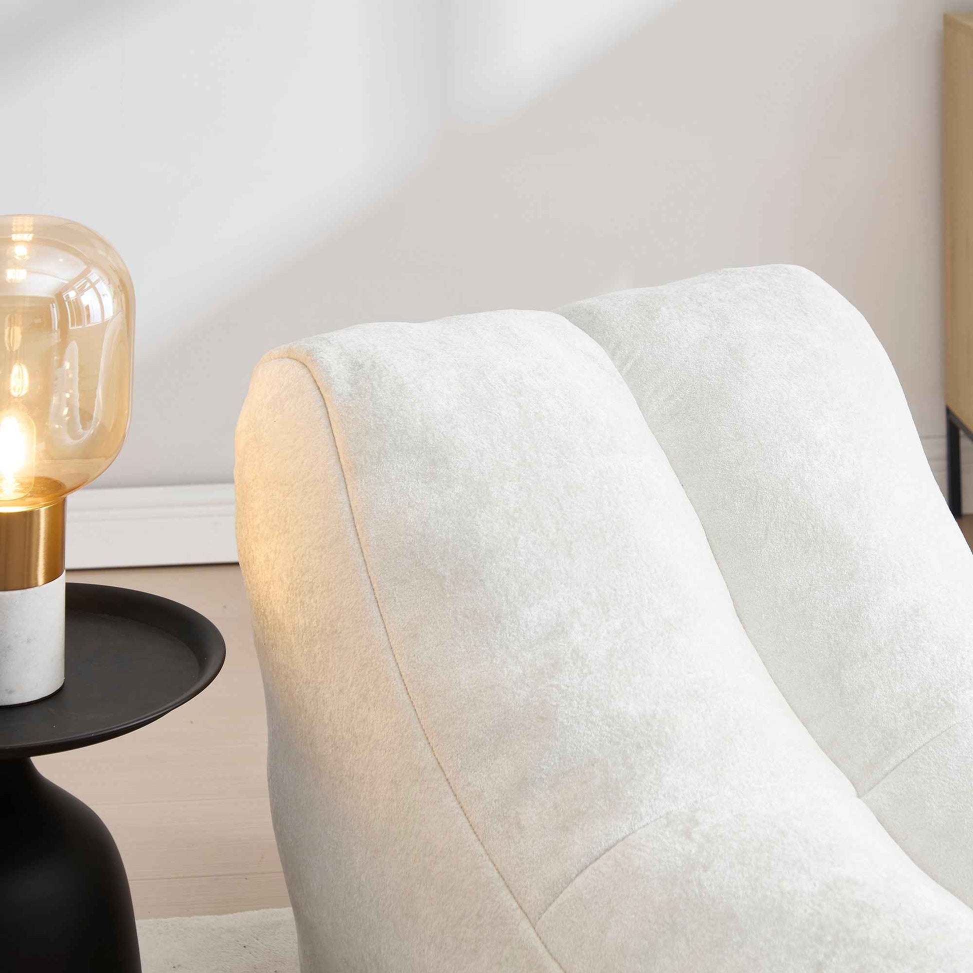 Creative Bean Bag Sofa Chair for Adults with High-Quality Sponge Filling and Polyester Fiber,59x30x23.6 inches