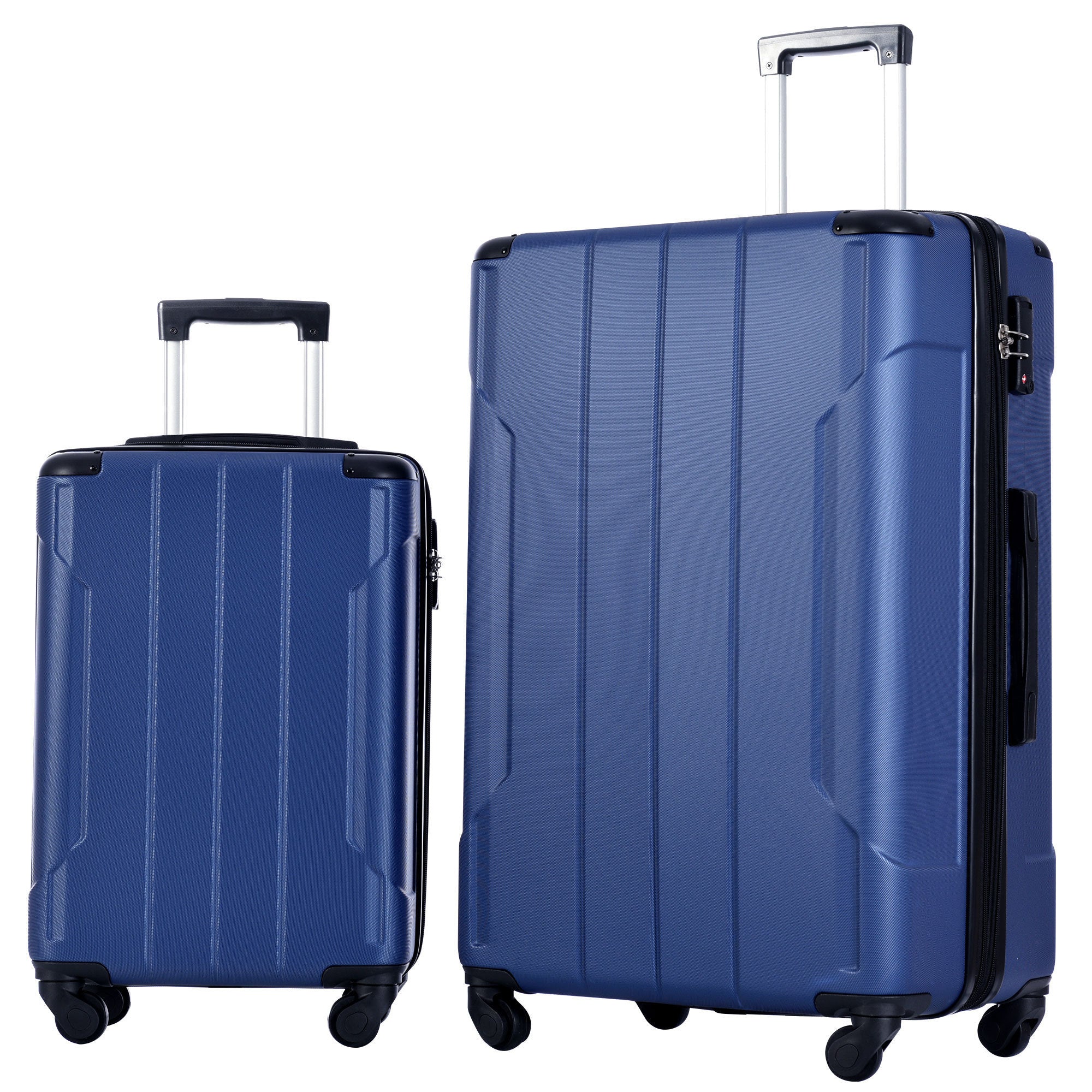 Hardshell Luggage Sets 3 Pcs Spinner Suitcase with TSA Lock Lightweight 20''24''28''