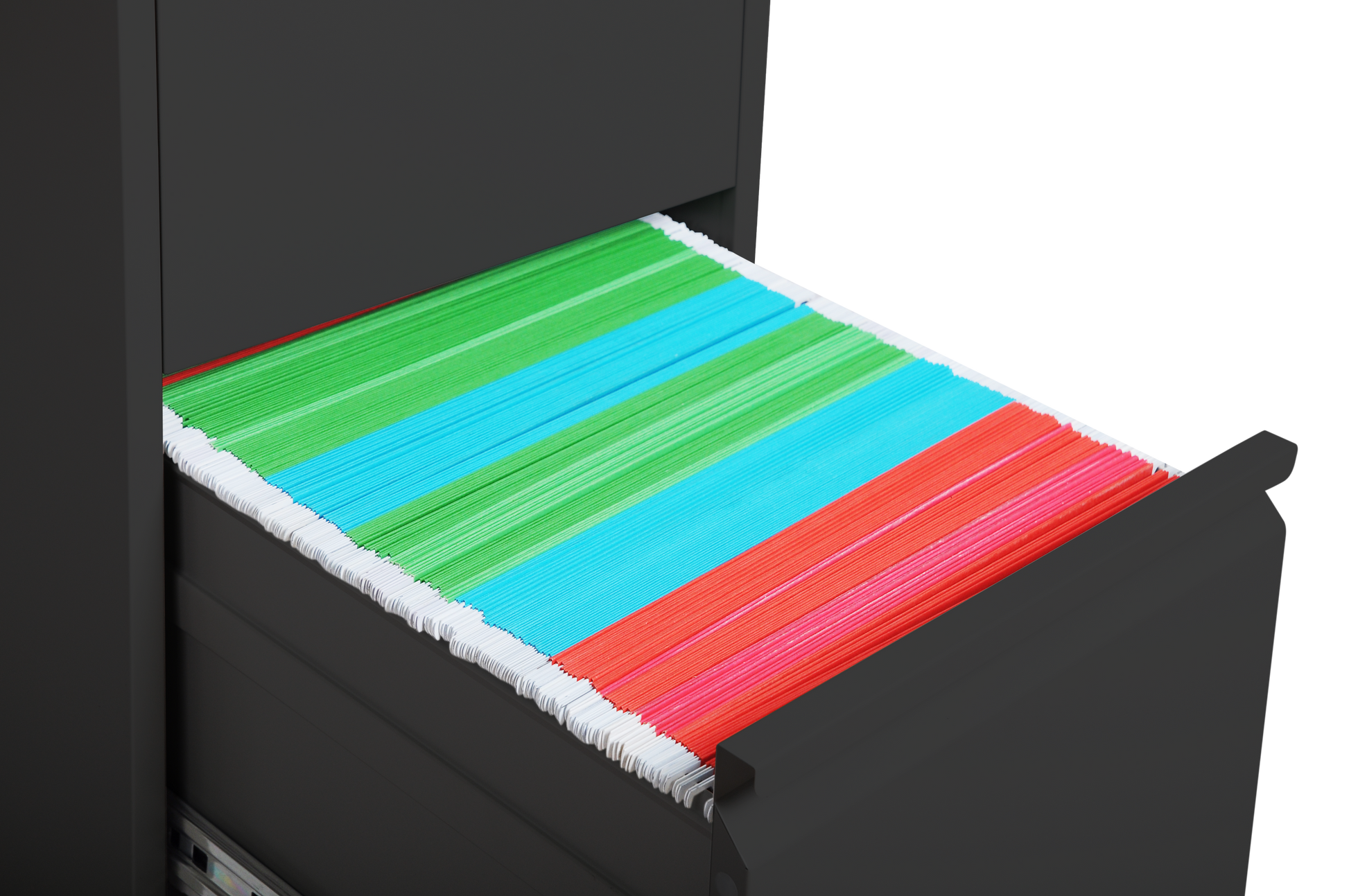 3 Drawer Metal Vertical File Cabinet with Lock Office Home Steel Vertical File Cabinet for A4 Legal/Letter Size - Abrihome