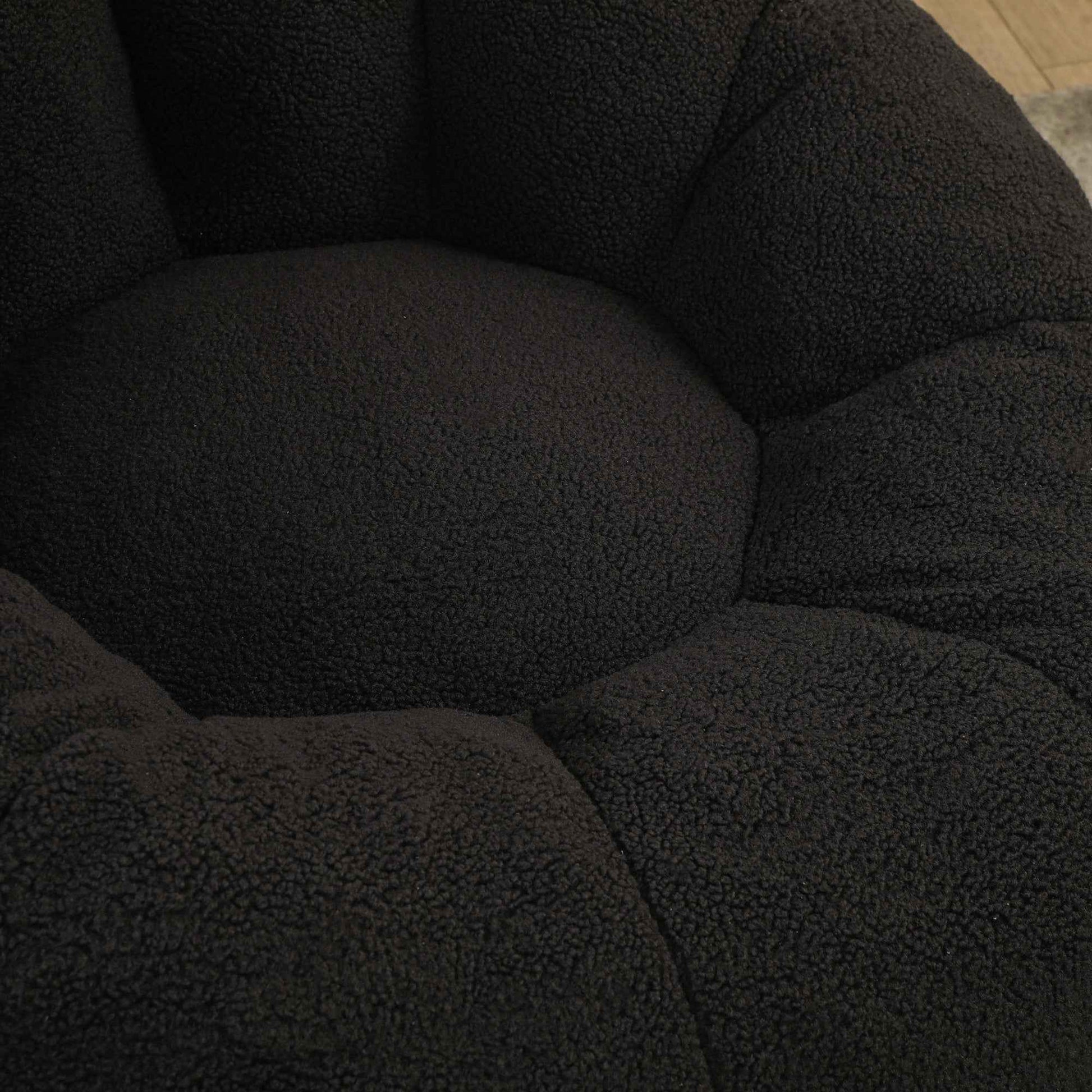 Bean Bag Chair, Bean Bag Sofa Chair with Armrests Stuffed High-Density Foam, Lazy Sofa Comfy Chairs BeanBag Chair for Adults in Living Room,Bedroom Reading