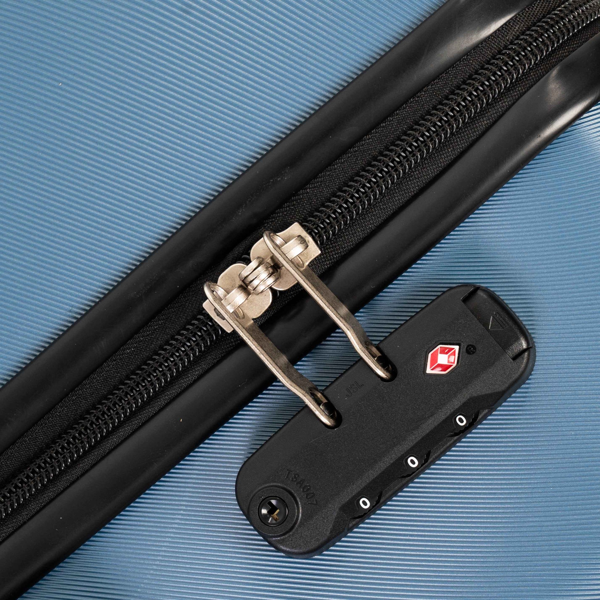 9-Piece Set (20'24'28 + a backpack, a toiletry bag, and 4 storage bags) ,ABS+PC Hardshell Carry on Luggage Set with TSA Lock Carry On Suitcase Luggage Durable Suitcase Color BLUE