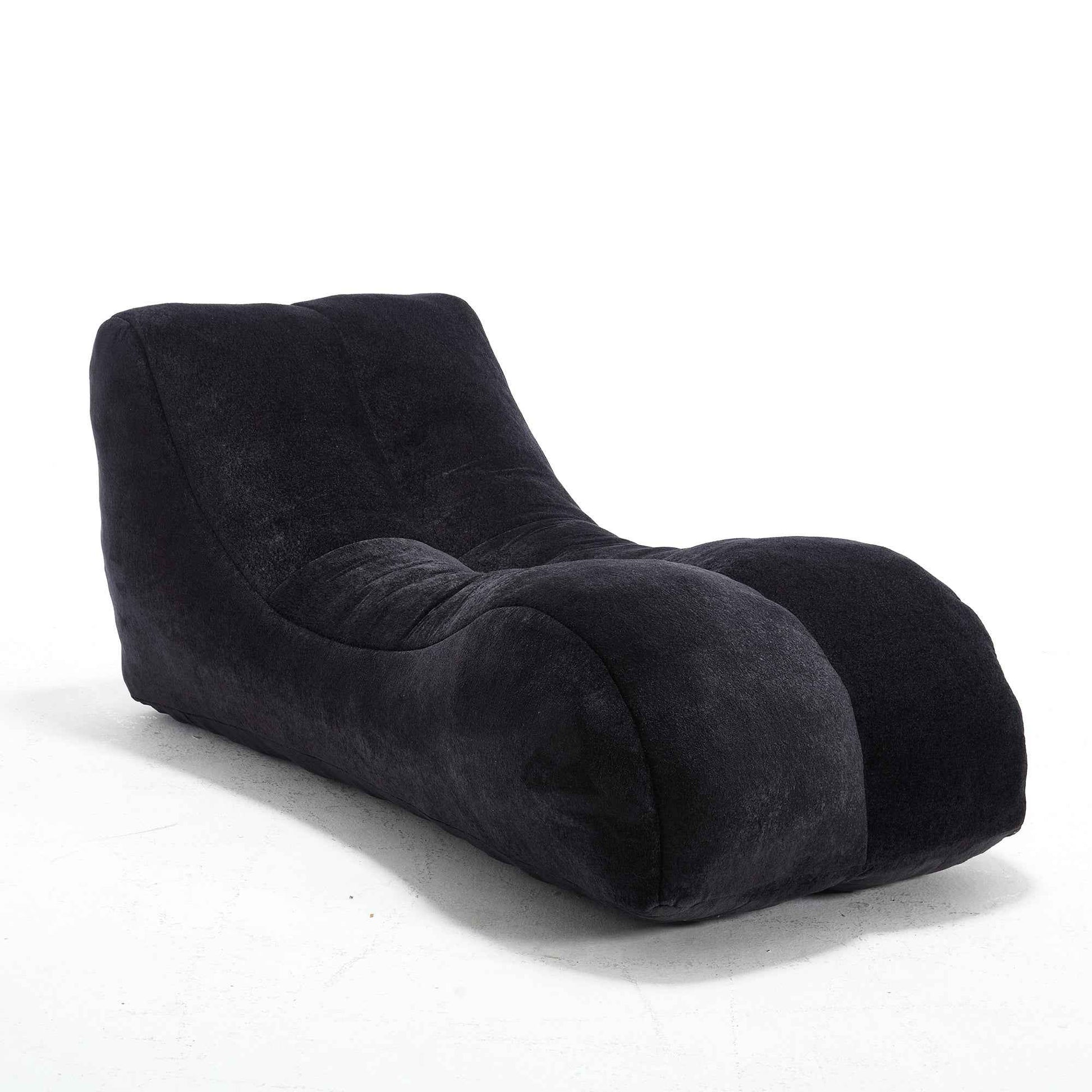 Creative Bean Bag Sofa Chair for Adults with High-Quality Sponge Filling and Polyester Fiber,59x30x23.6 inches