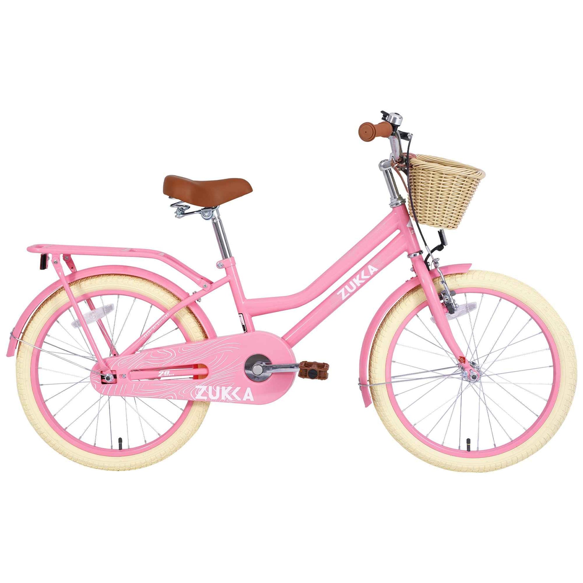 Multiple Colors,Girls Bike with Basket for 7-10 Years Old Kids,20 inch  wheel ,No Training Wheels Included