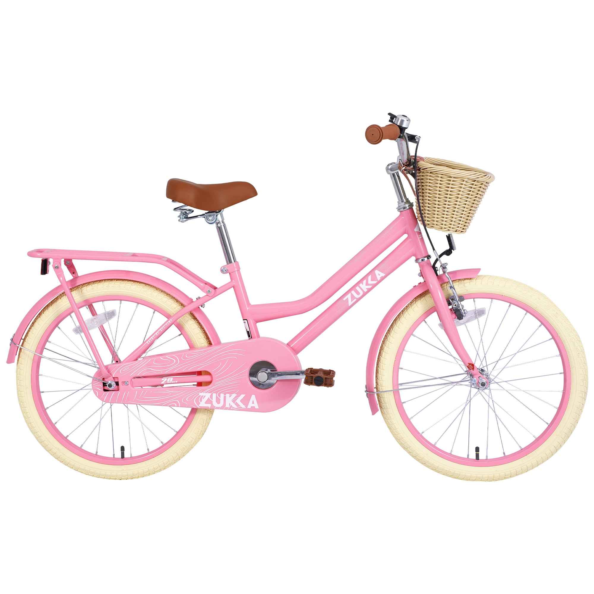 Multiple Colors,Girls Bike with Basket for 7-10 Years Old Kids,20 inch  wheel ,No Training Wheels Included