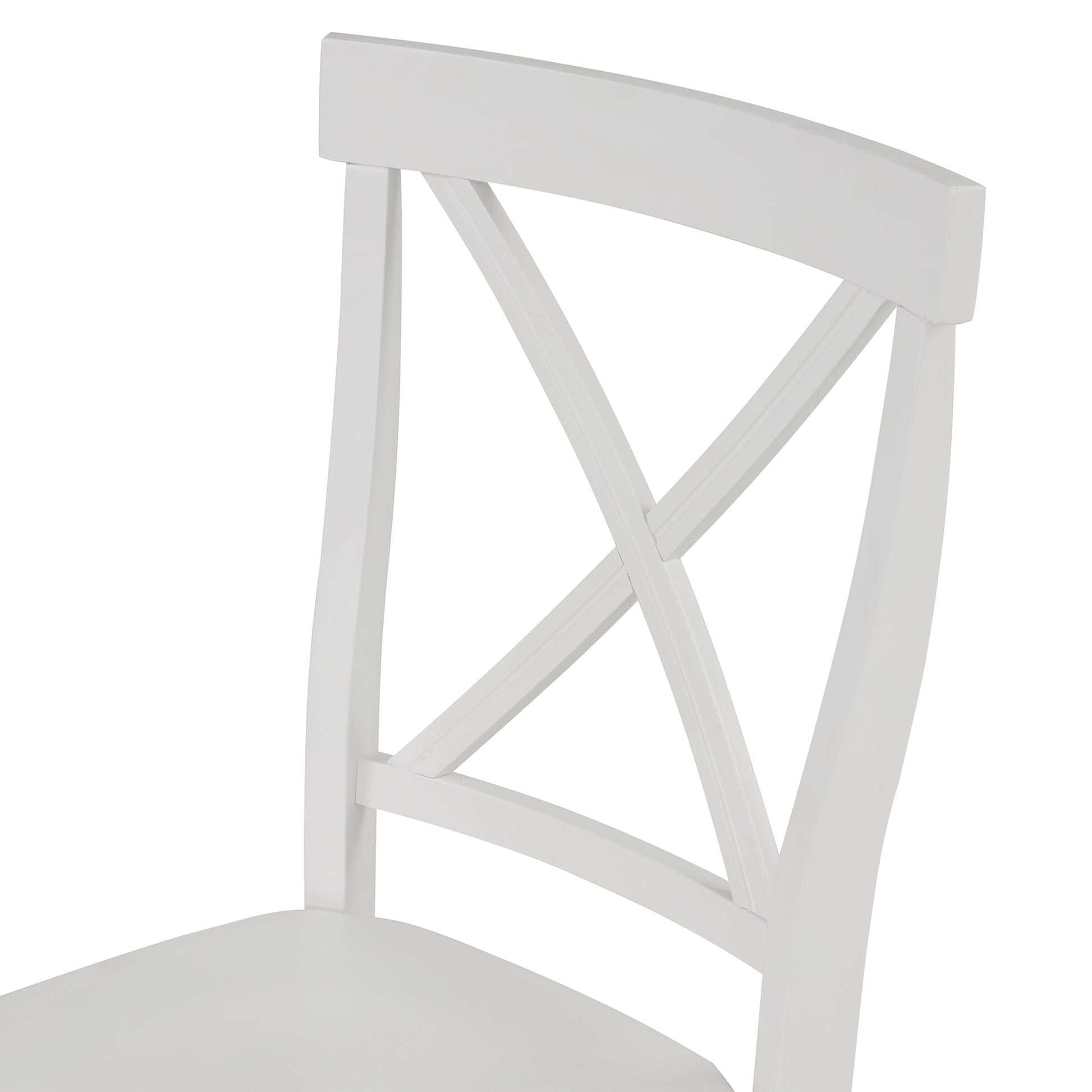 Orisfur. 5 Pieces Dining Table and Chairs Set for 4 Persons, Kitchen Room Solid Wood Table with 4 Chairs - Abrihome