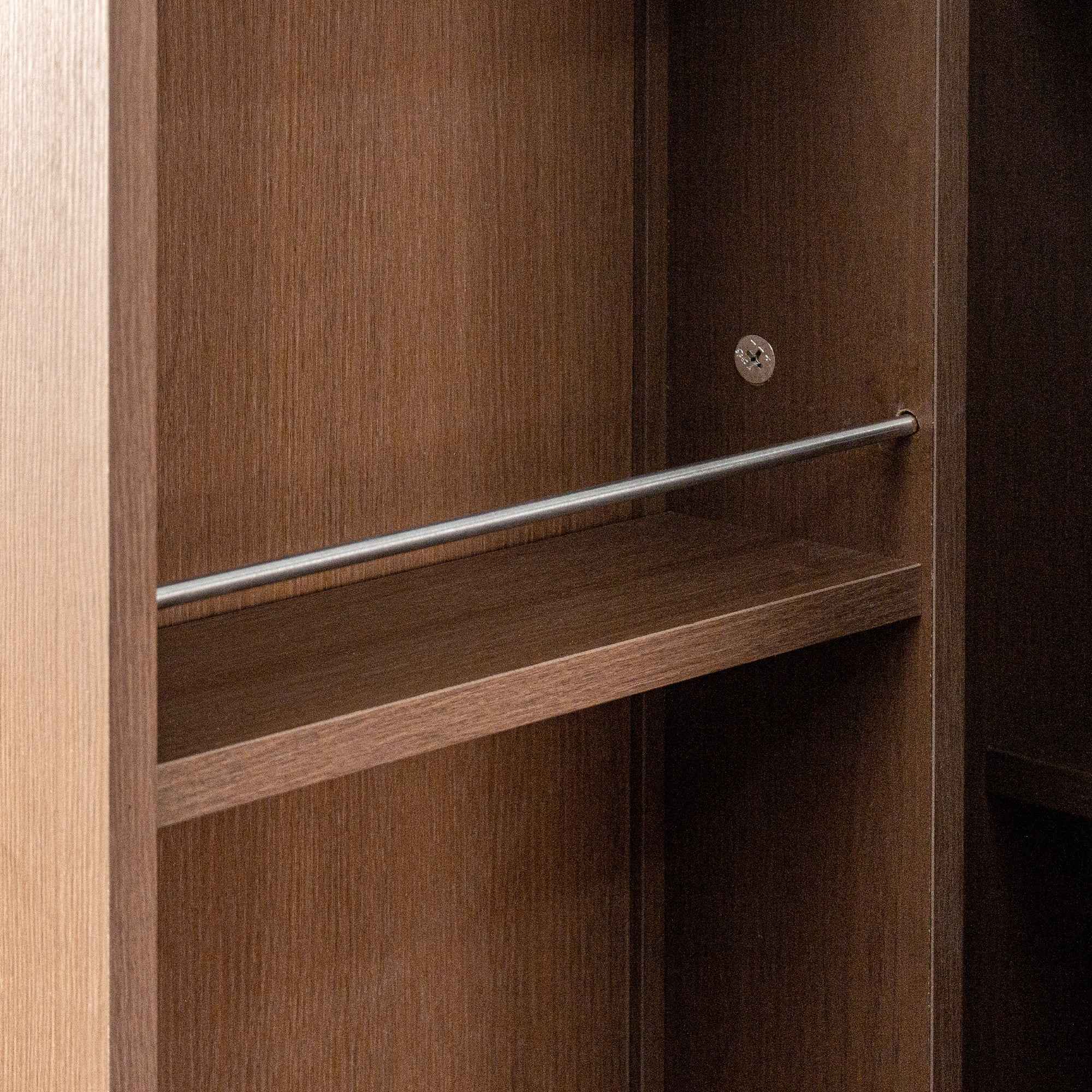 62.99in Kitchen Pantry Cabinet, Walnut  Freestanding Buffet Cupboards Sideboard with Doors &  Shelves, Kitchen Pantry Storage Cabinet for Kitchen, Living Room and Dinning Room