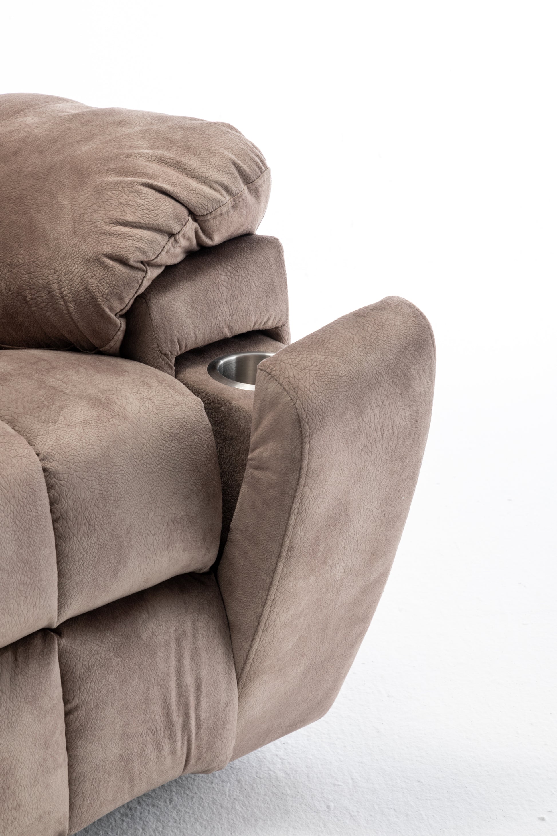 Lounge chair lift chair relax sofa chair living room furniture living room power elderly electric lounge chair (oversize, hidden cup holder) - Abrihome