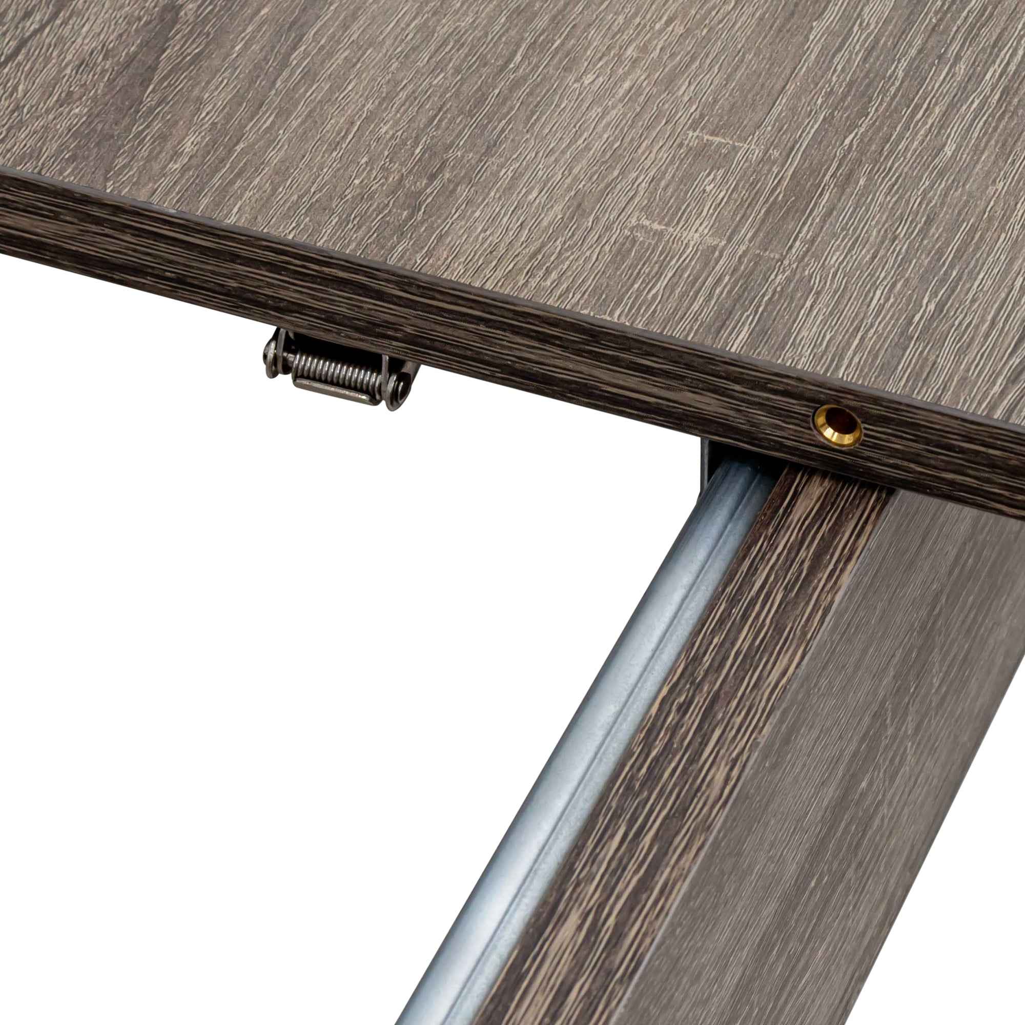 Dining Table , 106.3 in  Large Extendable Kitchen Table
