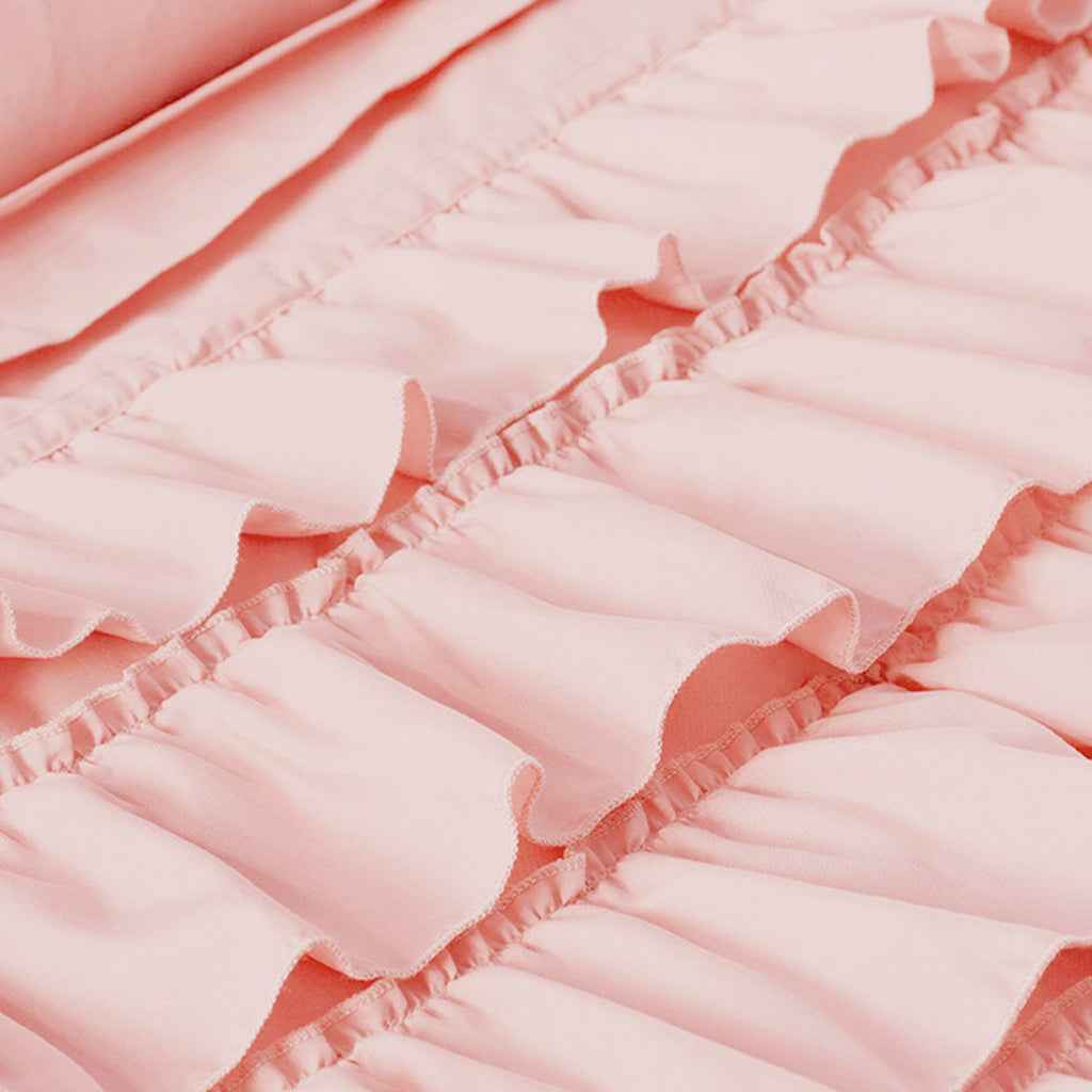 Full/Queen Ruffle Comforter Set