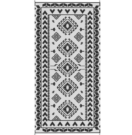 Outdoor Rug for Patio for Decor,Portable Outside Camping Area Carpet Mat,Reversible Rug,for Indoor and Outdoor