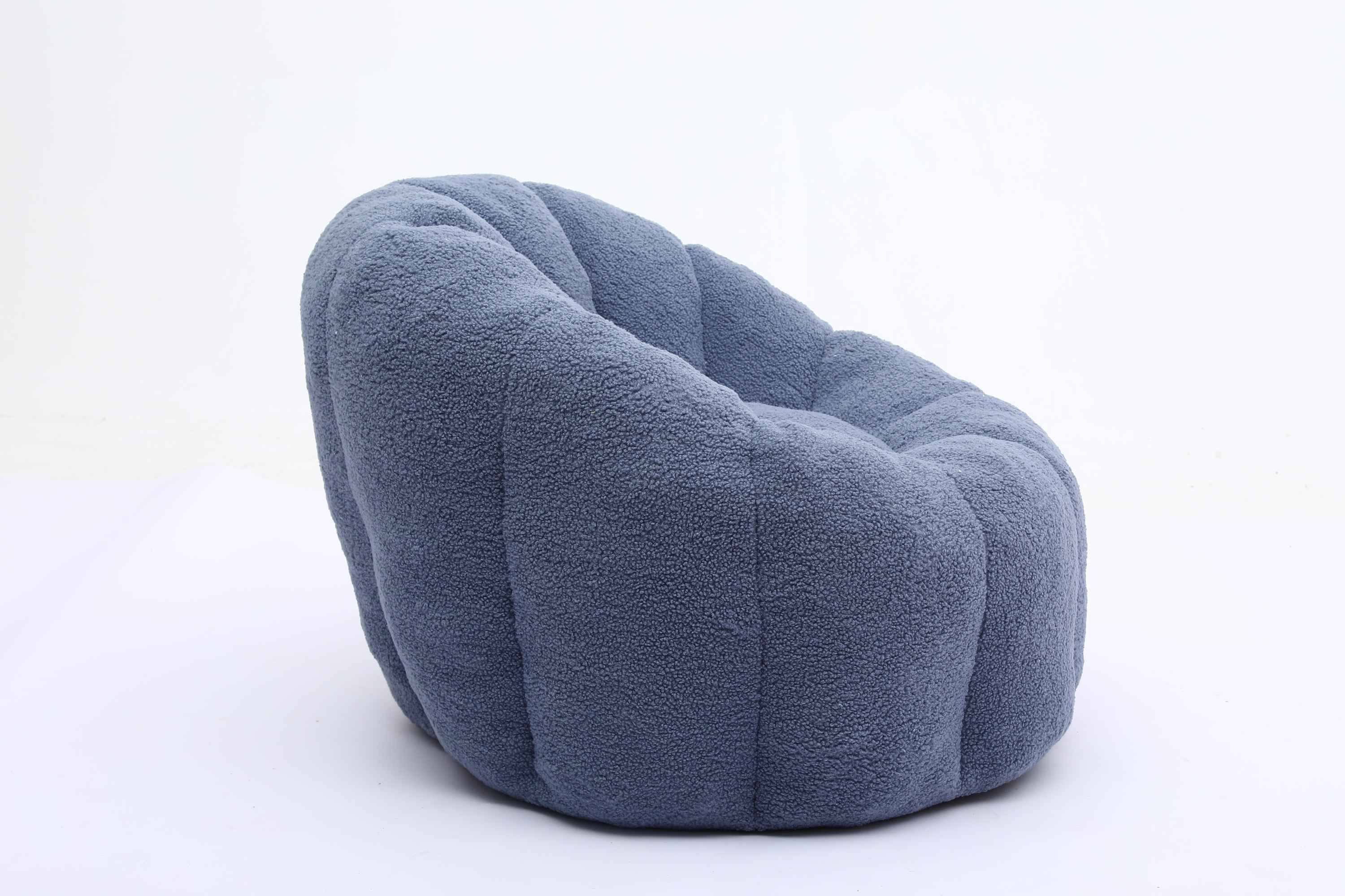 Bean Bag Chair, Bean Bag Sofa Chair with Armrests Stuffed High-Density Foam, Lazy Sofa Comfy Chairs BeanBag Chair for Adults in Living Room,Bedroom Reading