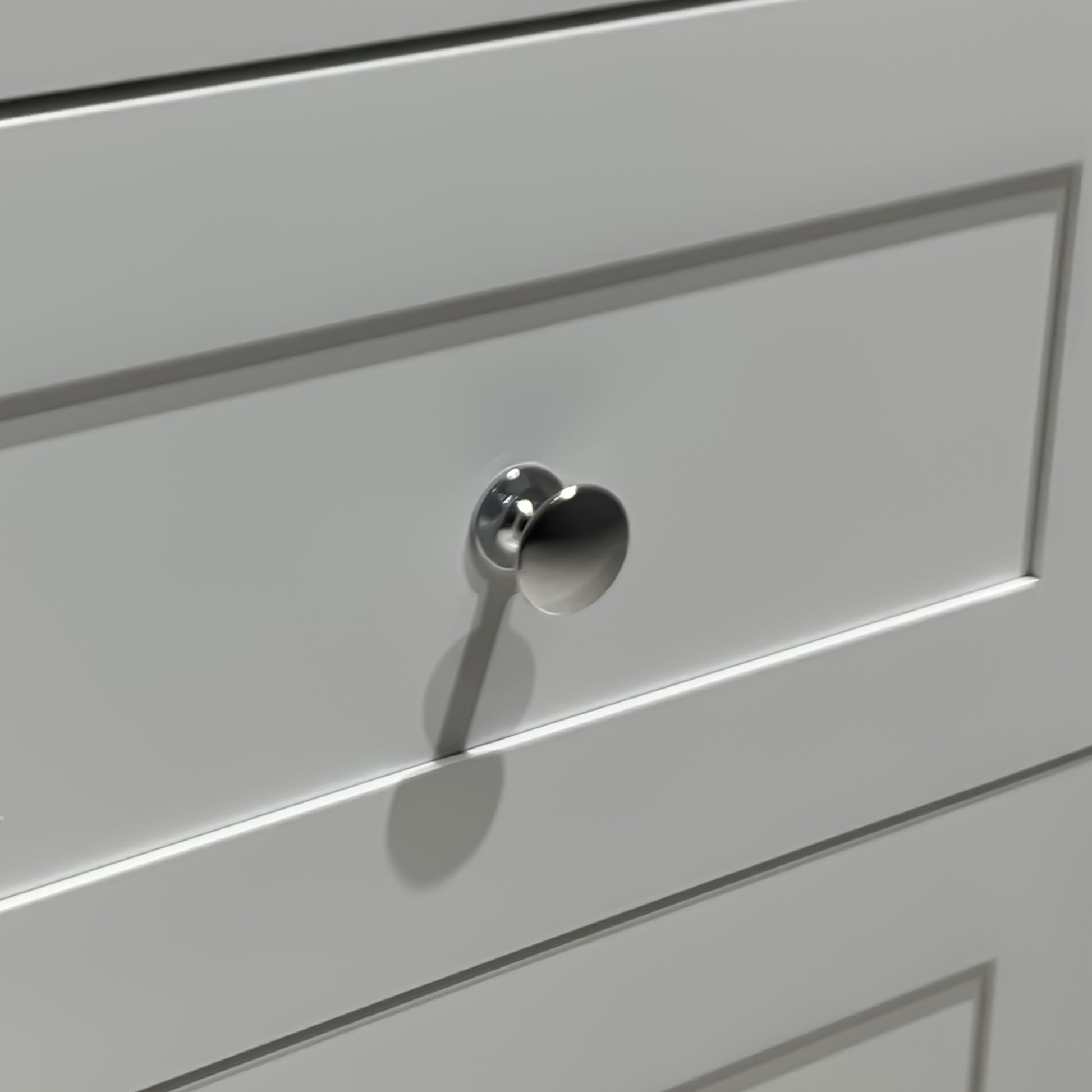 White 3 Drawer Nightstand with Charging Station and USB Ports & Power Outlets,Wooden Bed Side Table/End Table Modern Night Stands for Bedrooms - Abrihome