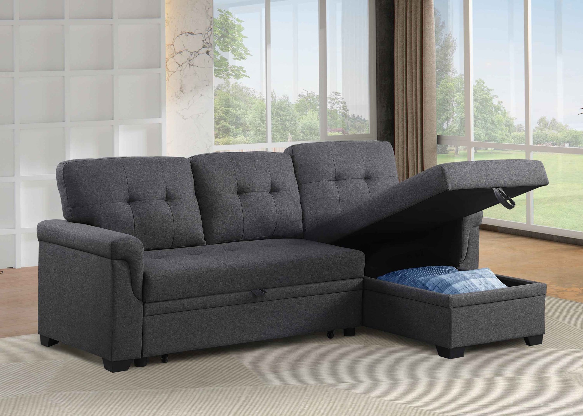 Modern Nest L - Shaped Lounger