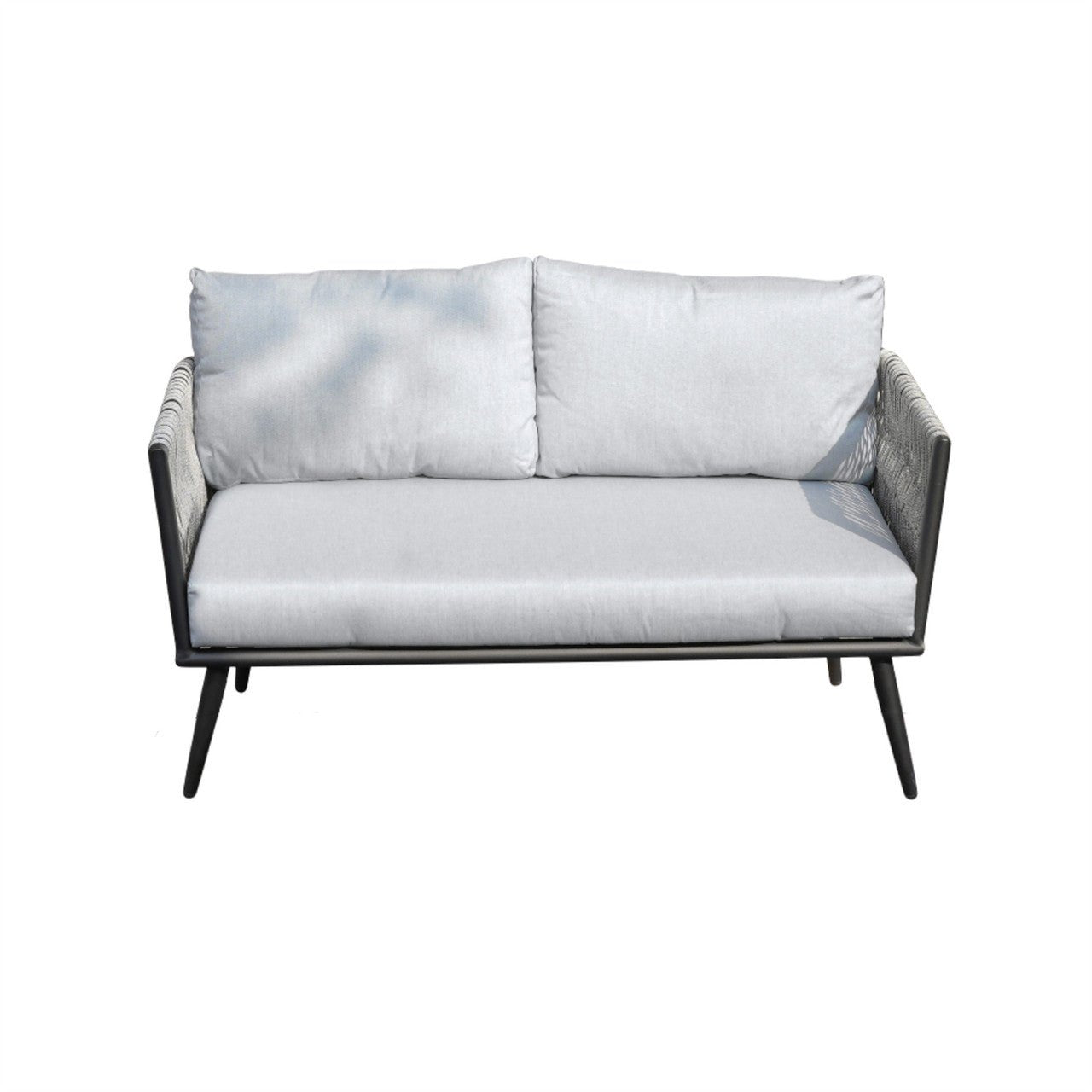 4-Seat Patio Aluminum Frame Wicker Sofa Set with Coffee Table (PAS-1649B) - Direct Wicker