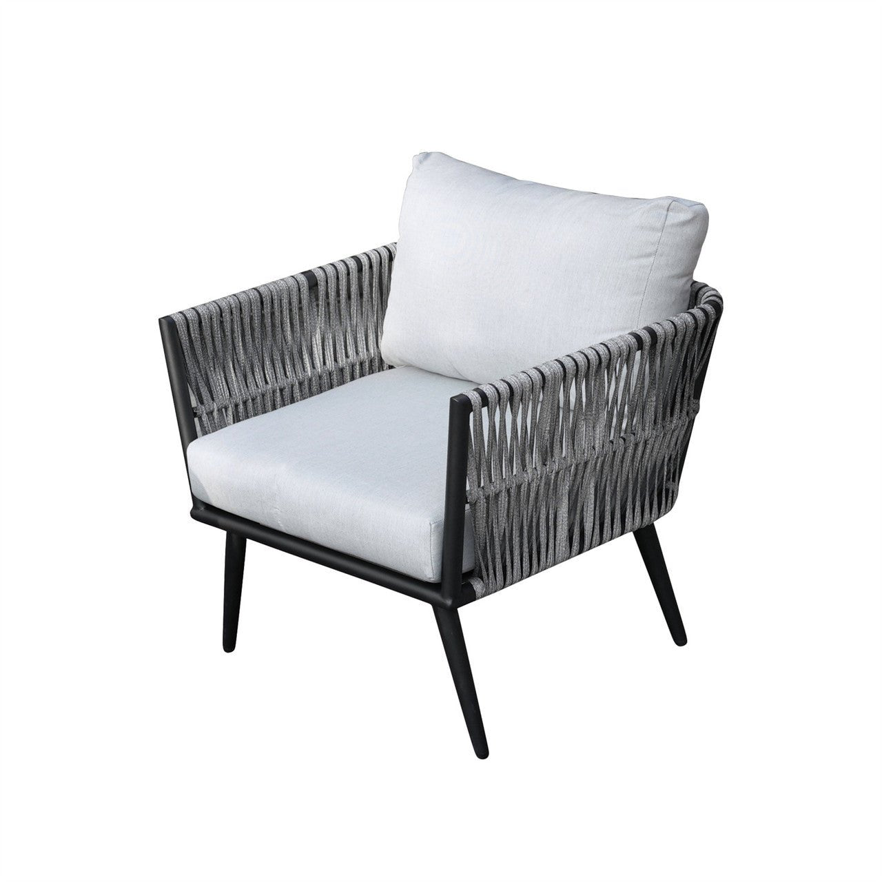 4-Seat Patio Aluminum Frame Wicker Sofa Set with Coffee Table (PAS-1649B) - Direct Wicker