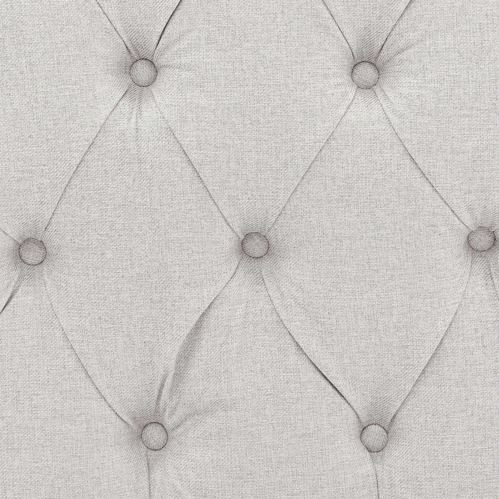 Daybed with Trundle Upholstered Tufted Sofa Bed, with Button and Copper Nail on Square Arms,Full Daybed & Twin Trundle, Beige(85"x57"x31.5") - Abrihome