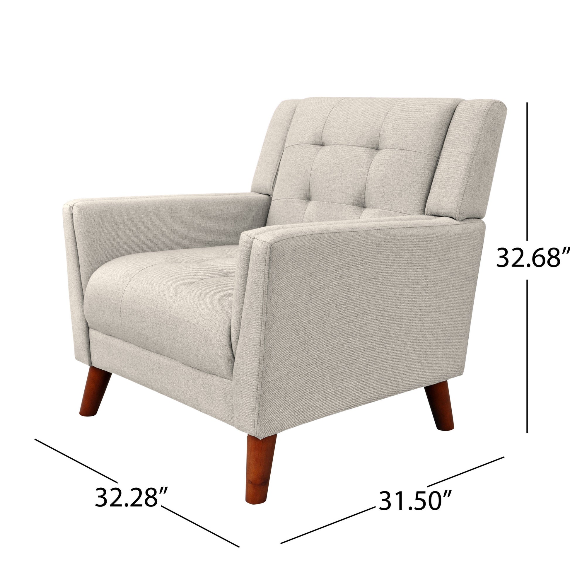 Mid-century Modern Armchair - Abrihome