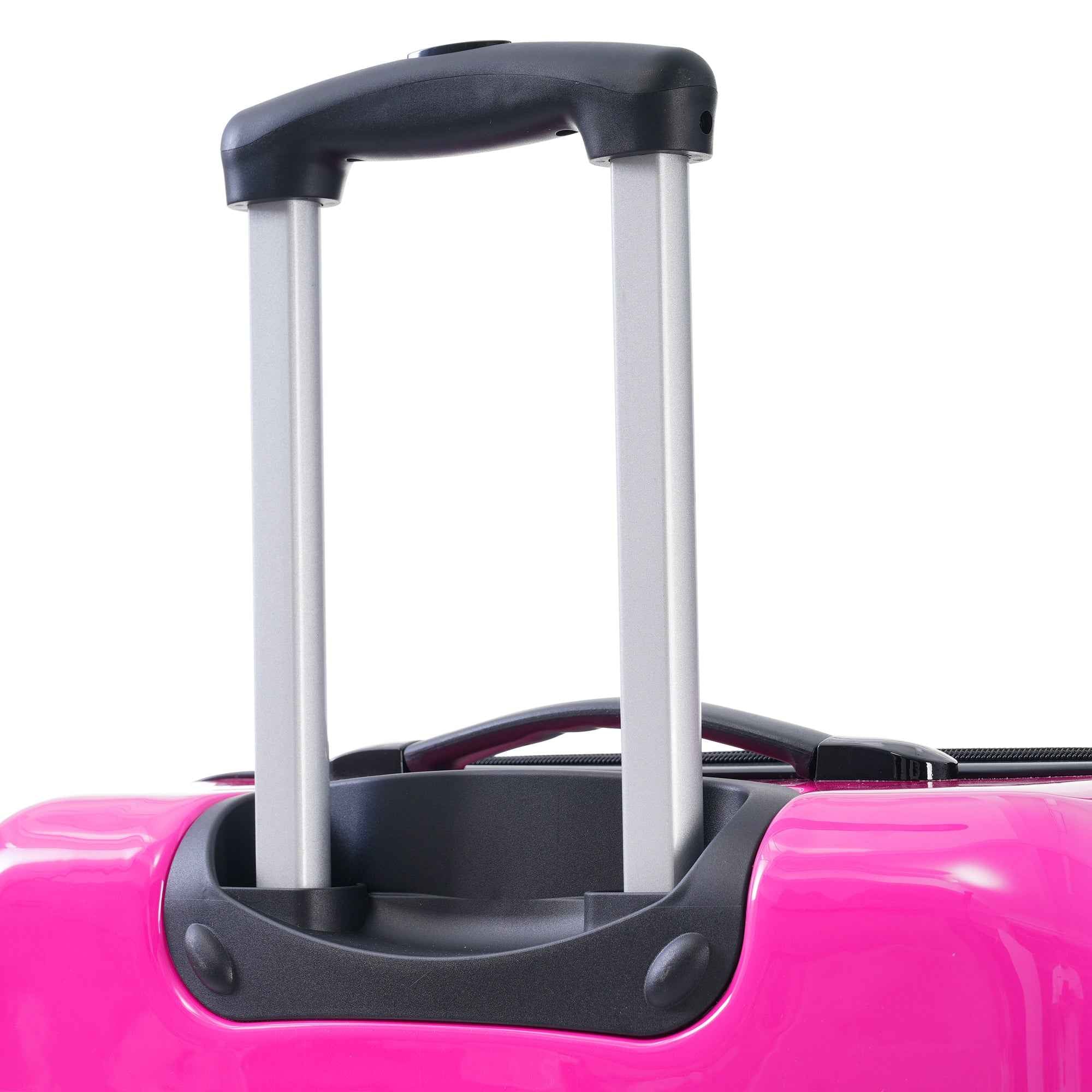 Gradient Color Expandable Hardshell Luggage Set with Spinner Wheels and TSA Lock, 20' 24' 28' Available, Purple and Pink