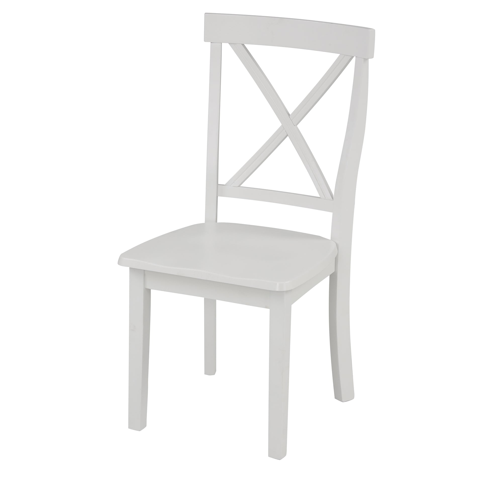 Orisfur. 5 Pieces Dining Table and Chairs Set for 4 Persons, Kitchen Room Solid Wood Table with 4 Chairs - Abrihome