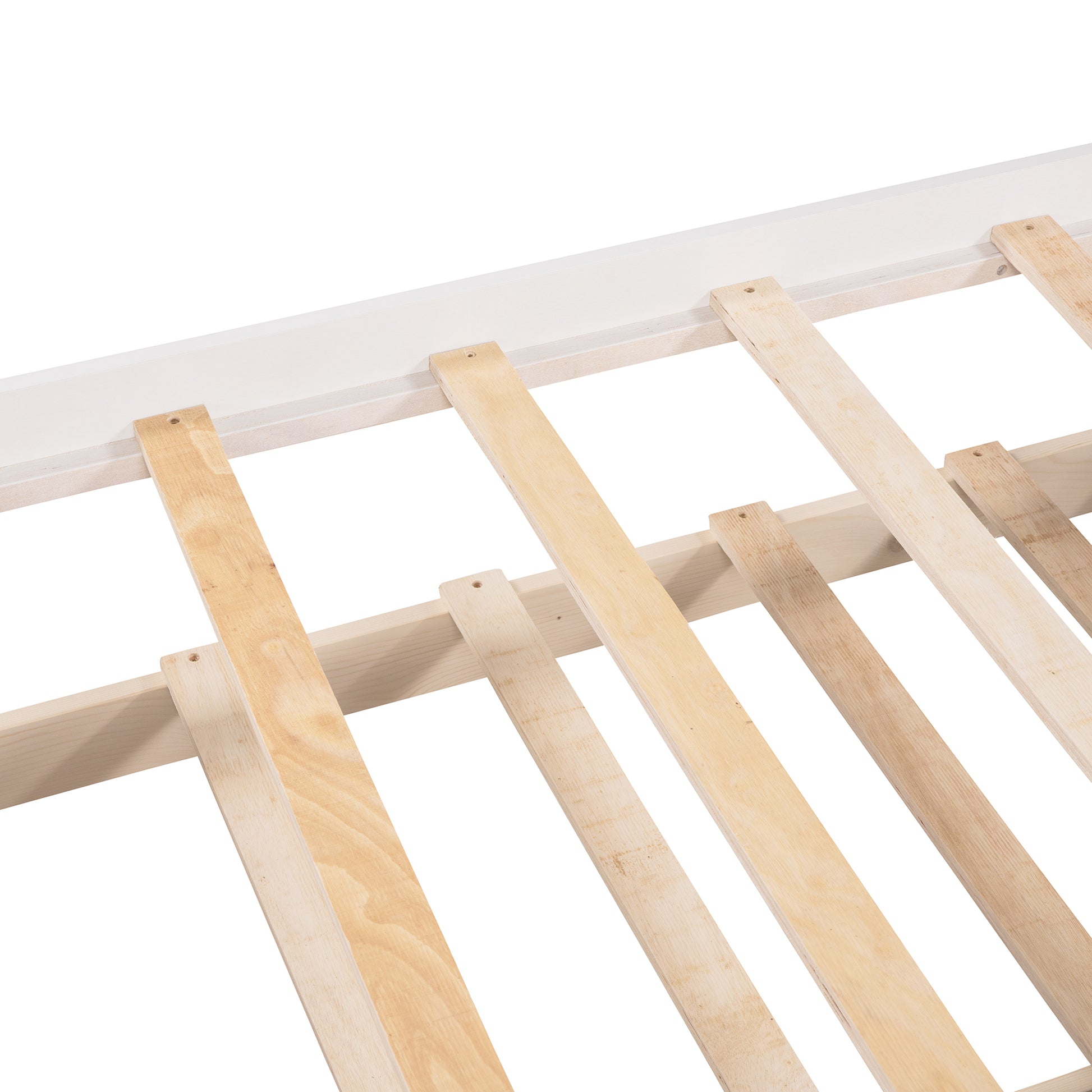 Daybed with Trundle and Drawers, Twin Size, White(OLD SKU: LP0000141KAA) - Abrihome