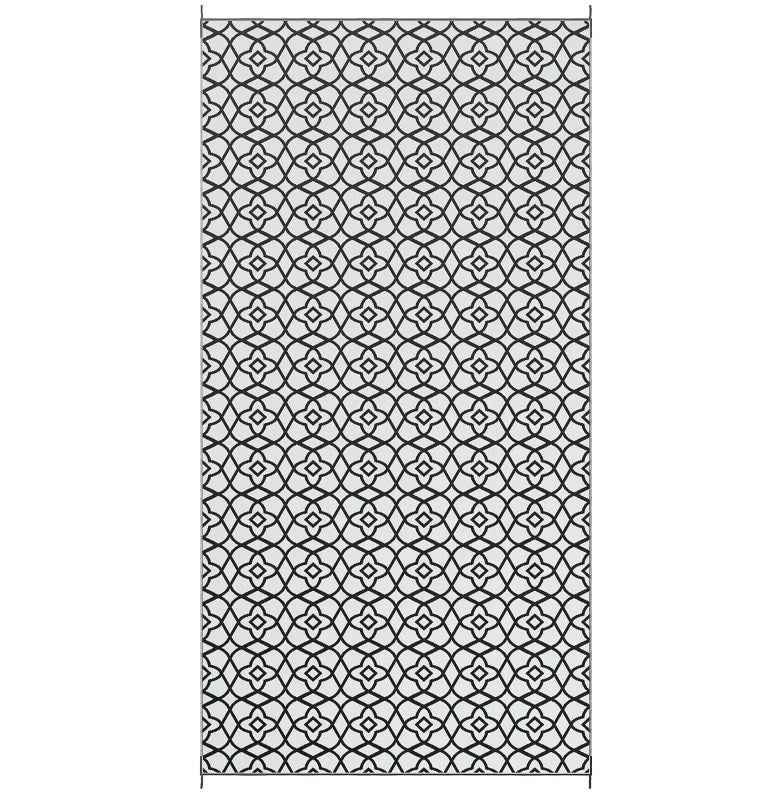 Patio Rug,Reversible Outdoor Rug Carpet RV Camping Rugs with Carry Bag