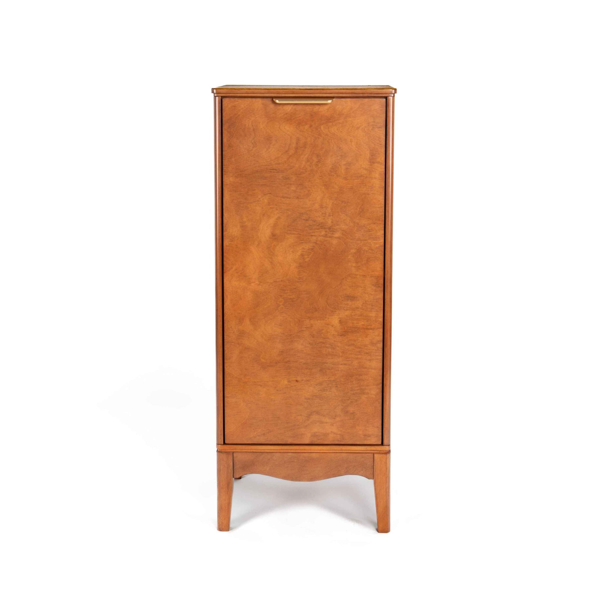 Modern Bathroom Floor Cabinet &Linen cabinet with Adjustable Shelves,Antique Brass(14.5'×12.6'×35.7')