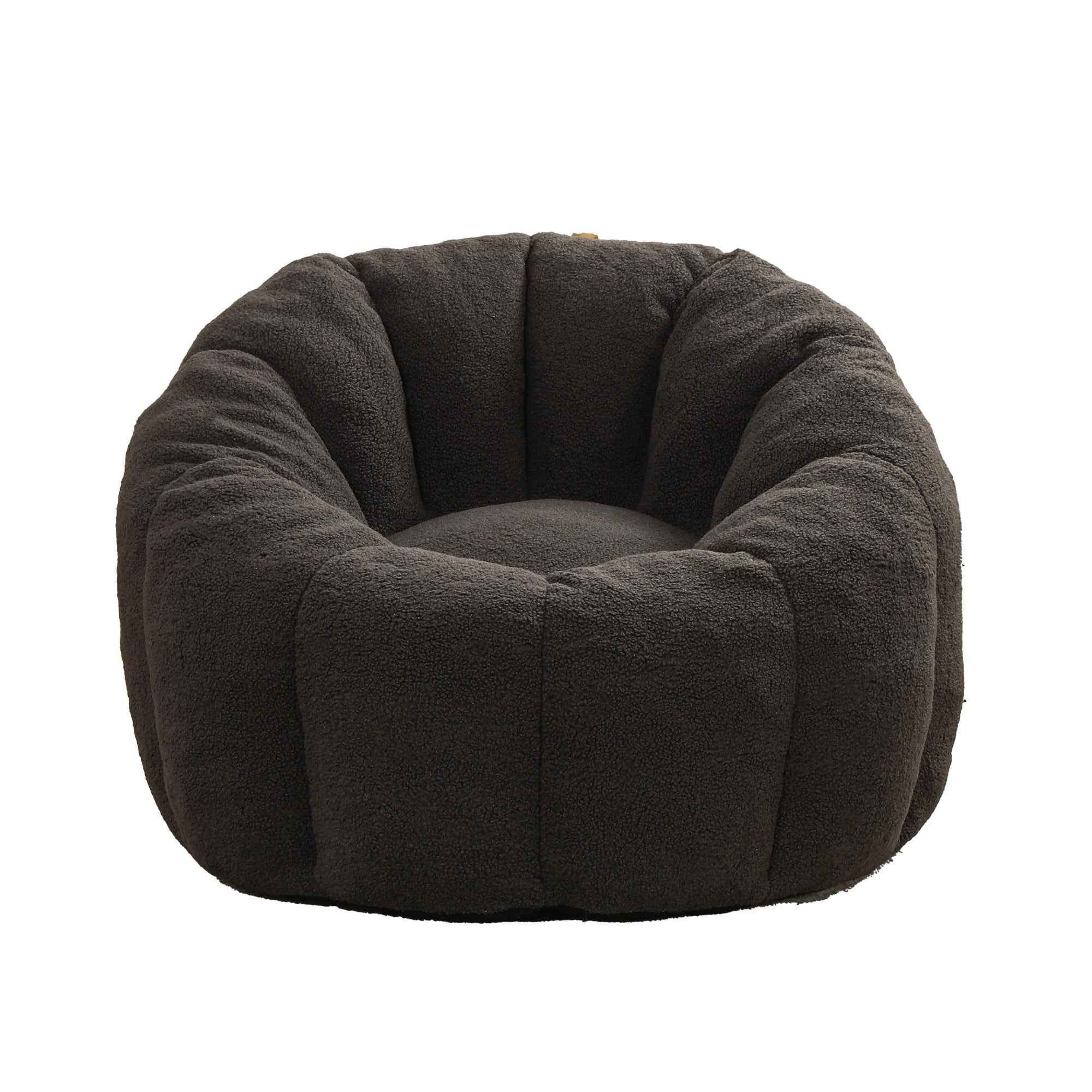 Bean Bag Chair, Bean Bag Sofa Chair with Armrests Stuffed High-Density Foam, Lazy Sofa Comfy Chairs BeanBag Chair for Adults in Living Room,Bedroom Reading