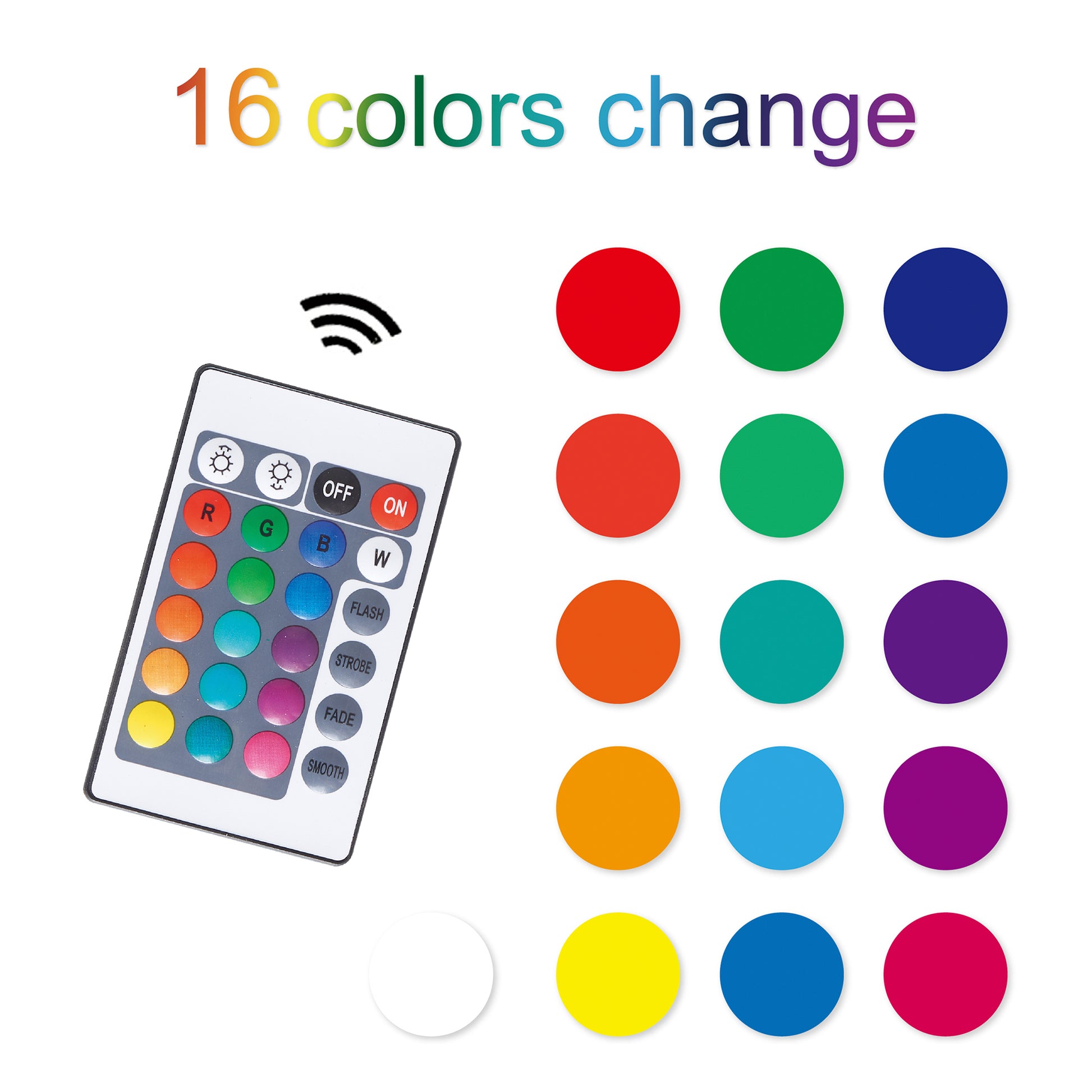 6 Drawer Dresser, White Dresser for Bedroom with LED Lights, Modern Dressers & Chests of Drawers with Sturdy Frame for Living Room, Entryway, Hallway - Abrihome