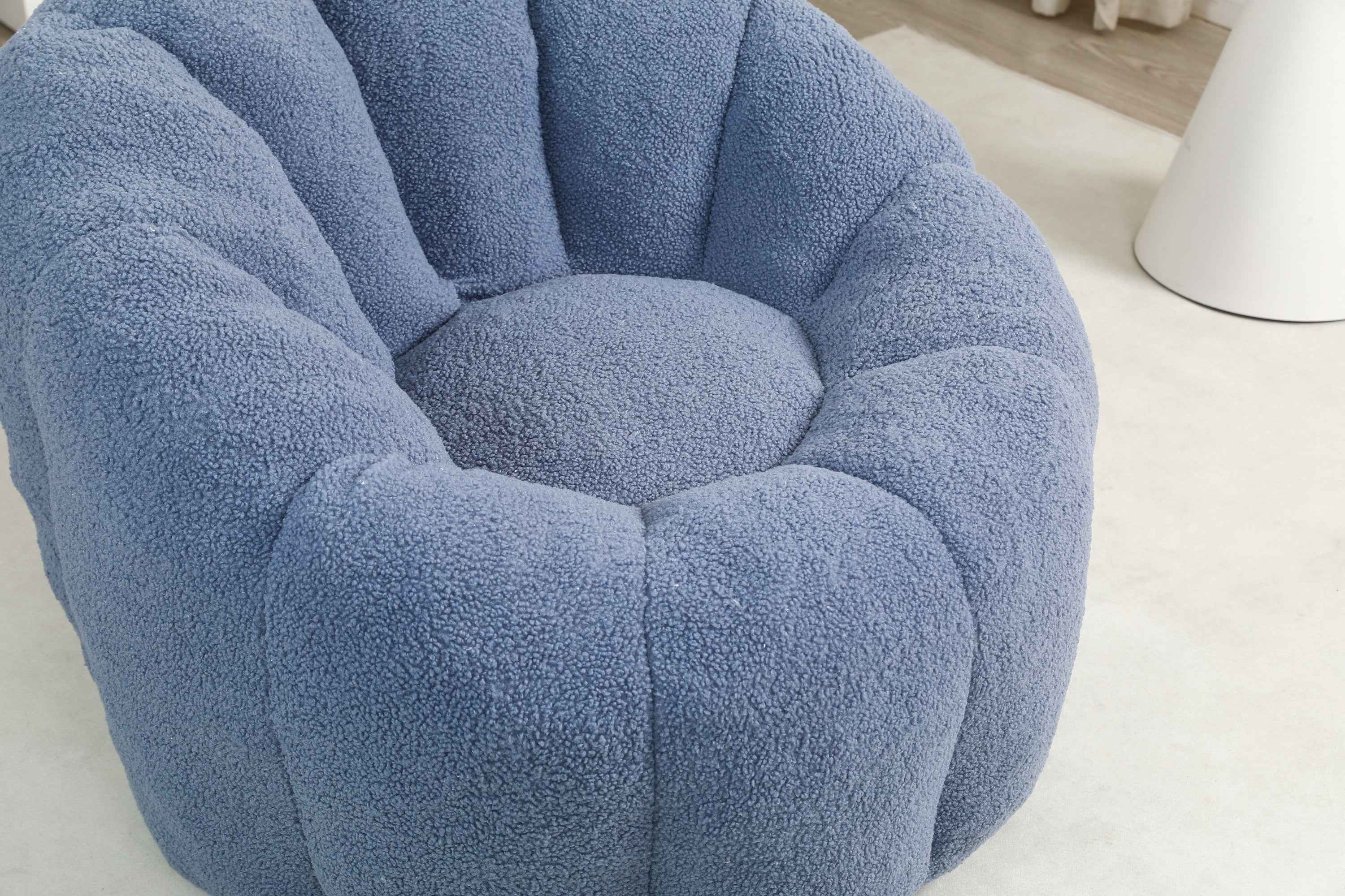 Bean Bag Chair, Bean Bag Sofa Chair with Armrests Stuffed High-Density Foam, Lazy Sofa Comfy Chairs BeanBag Chair for Adults in Living Room,Bedroom Reading