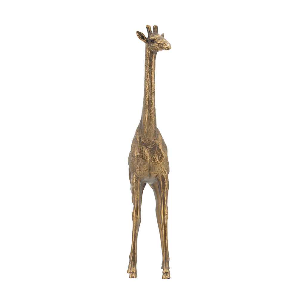 8.3x2.8x15.9' Giraffe Statuette, Animal Statue Decor