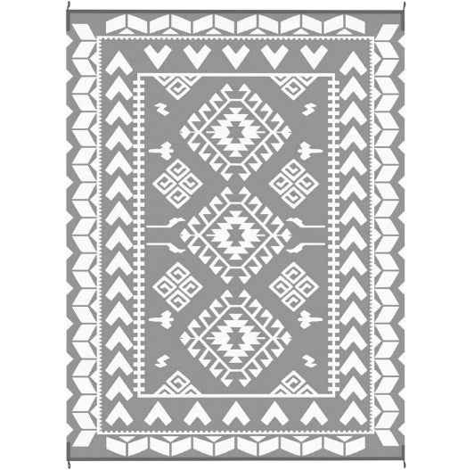 Outdoor Rug for Patio for Decor,Portable Outside Camping Area Carpet Mat,Reversible Rug