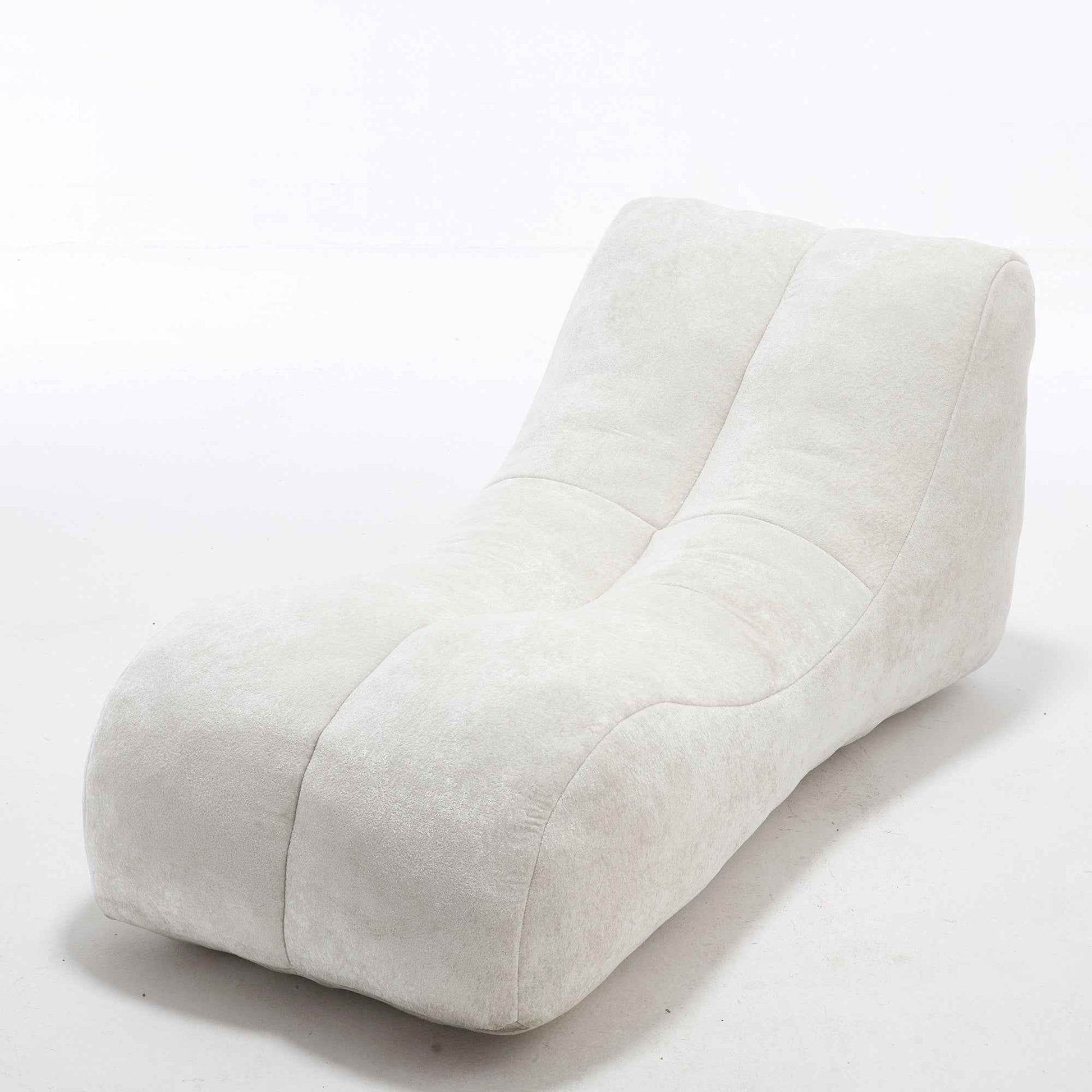 Creative Bean Bag Sofa Chair for Adults with High-Quality Sponge Filling and Polyester Fiber,59x30x23.6 inches