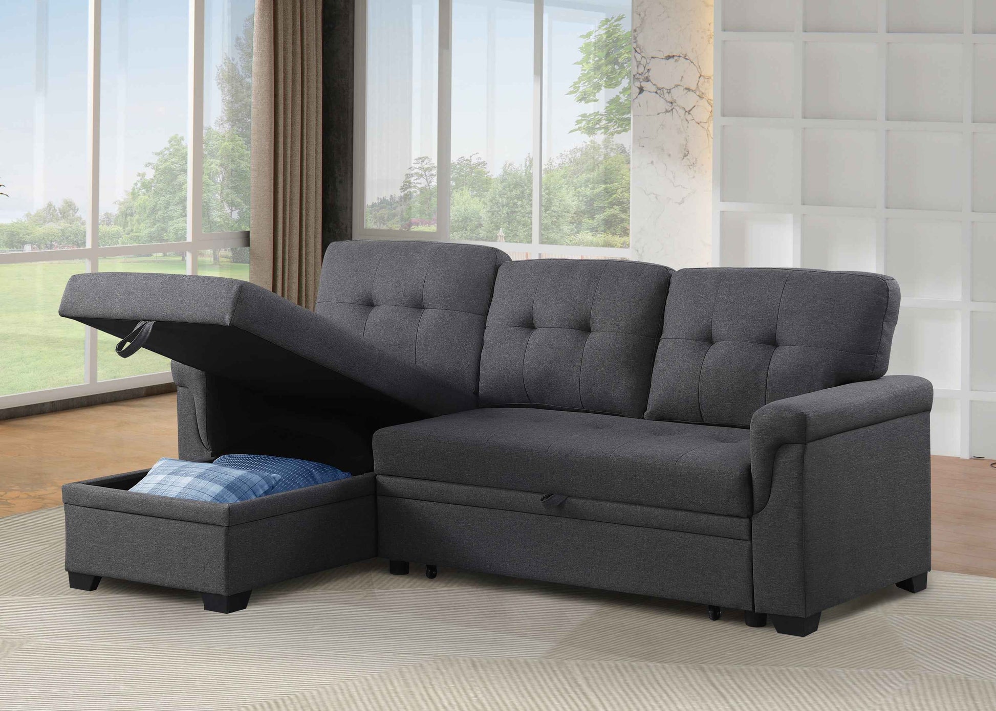Modern Nest L - Shaped Lounger