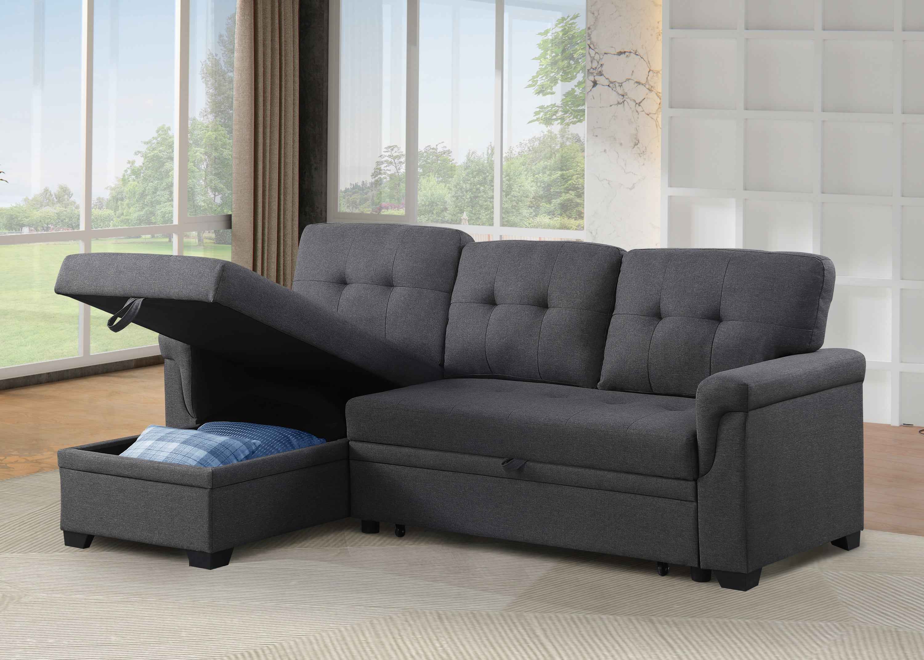 Modern Nest L - Shaped Lounger