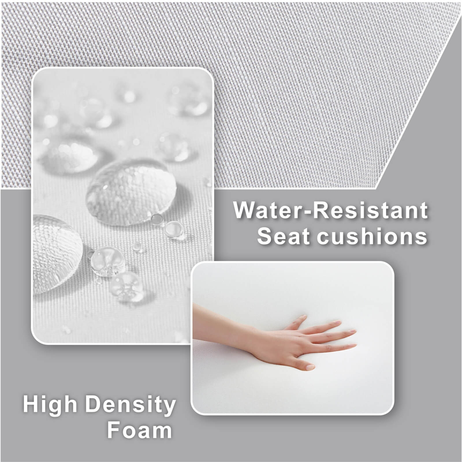 Set of 2 Outdoor Rattan Armchairs(PAC-009) - Abrihome