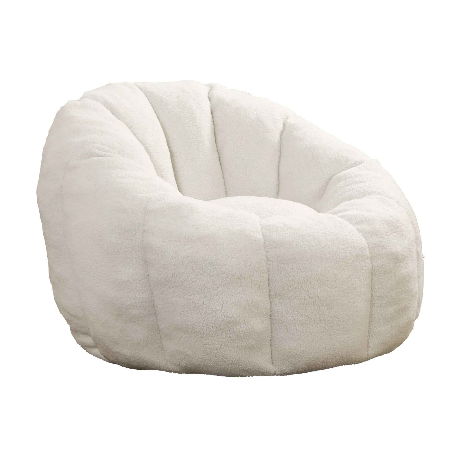Bean Bag Chair, Bean Bag Sofa Chair with Armrests Stuffed High-Density Foam, Lazy Sofa Comfy Chairs BeanBag Chair for Adults in Living Room,Bedroom Reading